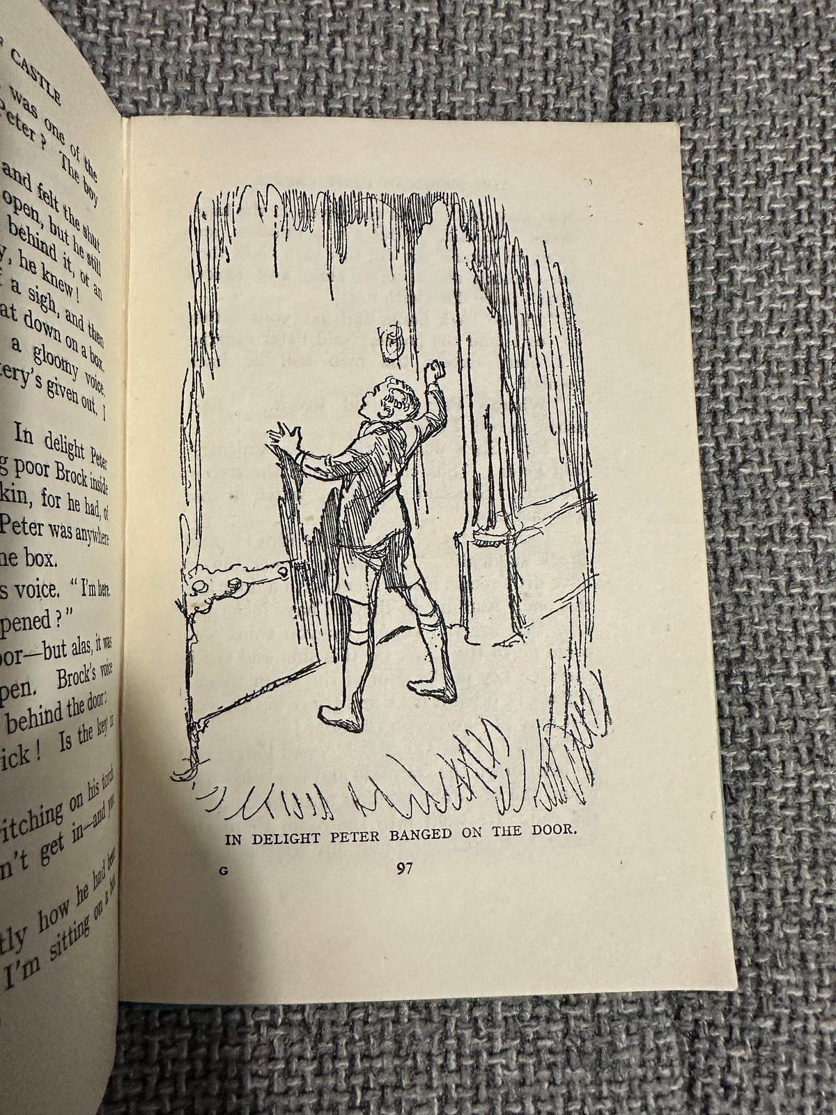 1947 The Secret Of Cliff Castle (Tower House Series) Mary Pollock (Enid Blyton) Lindsay Cable Illust (George Newnes Ltd)