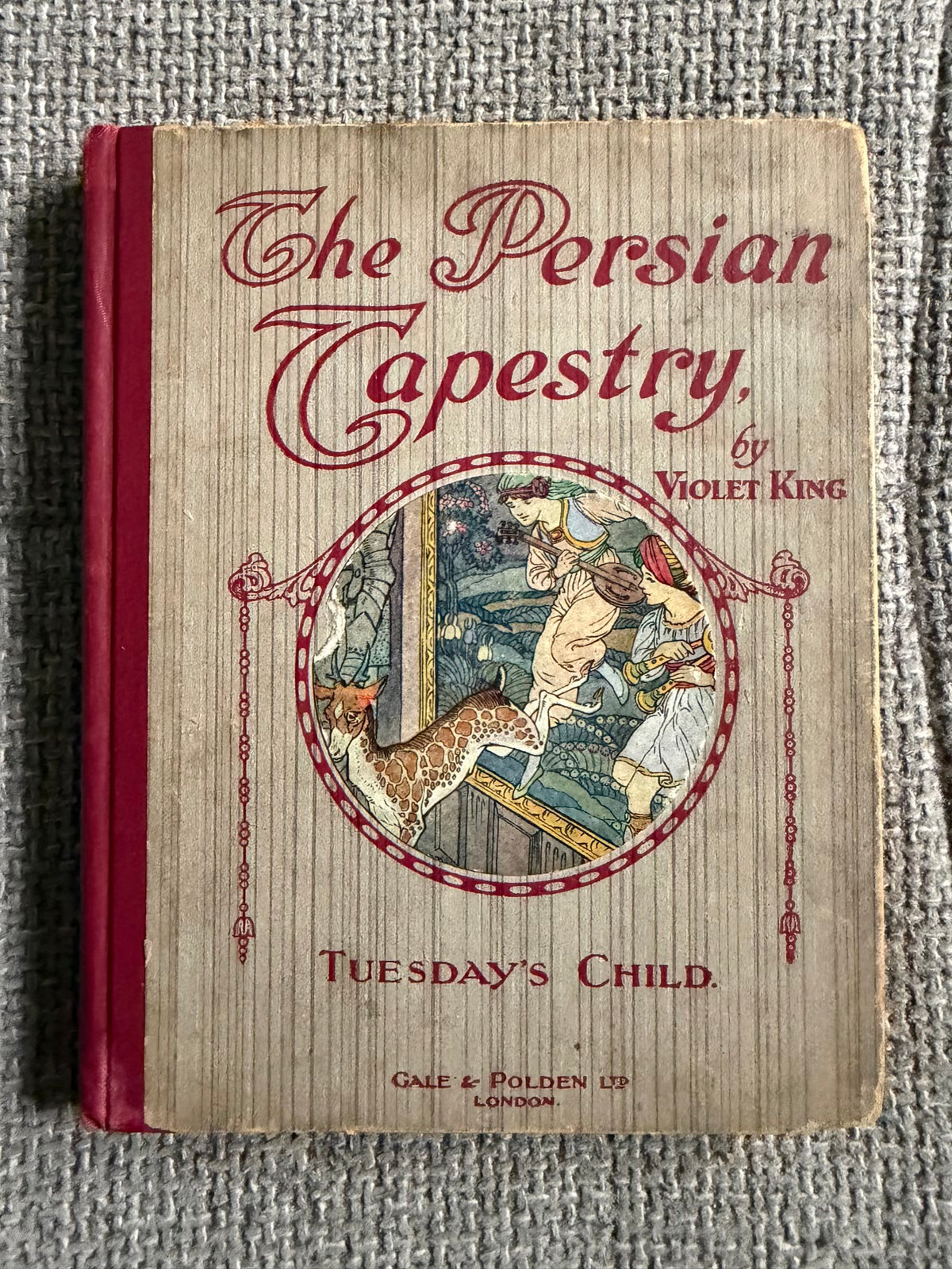 1924 The Persian Tapestry: Tuesday’s Child - Violet King (Patten Wood illust) Gale & Polden publishers