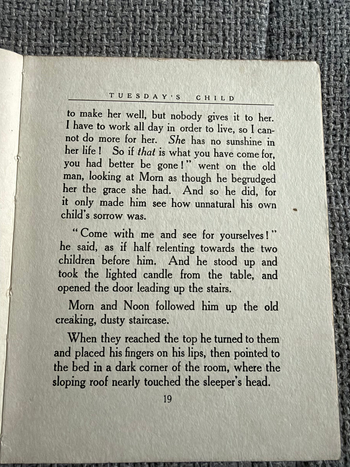 1924 The Persian Tapestry: Tuesday’s Child - Violet King (Patten Wood illust) Gale & Polden publishers
