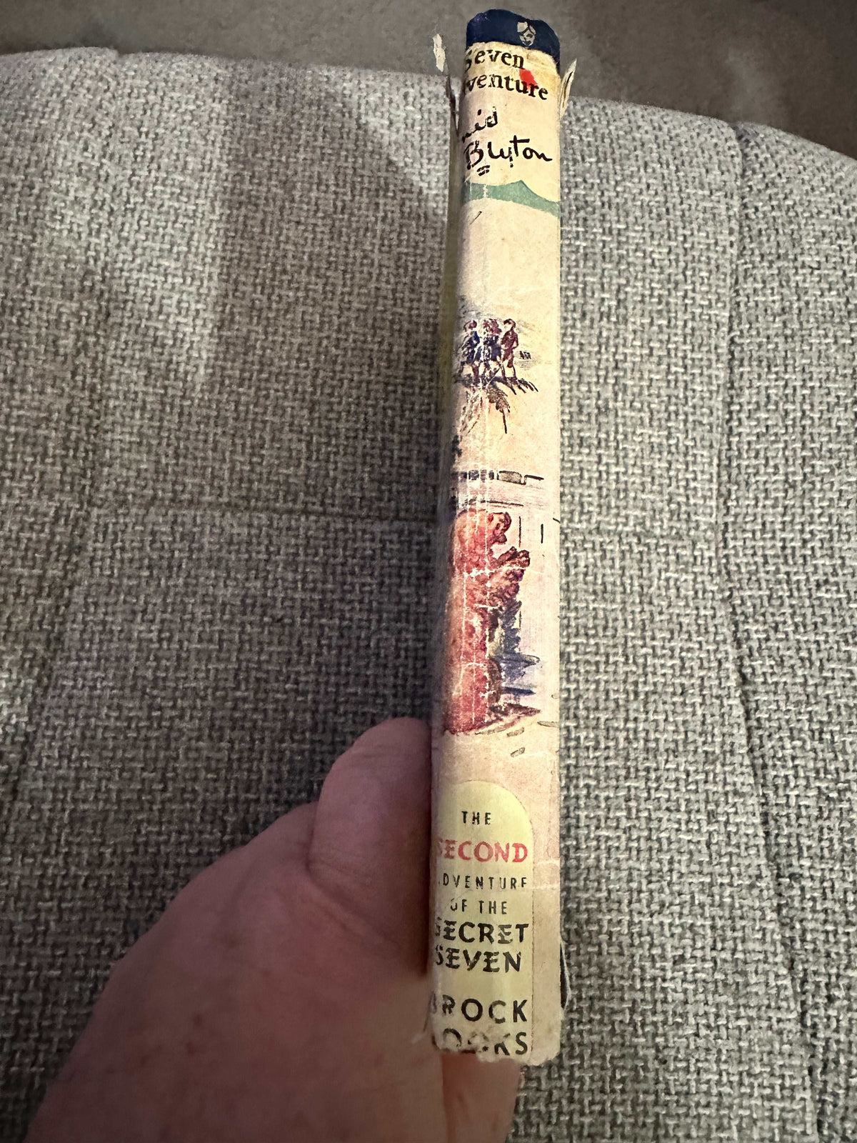 1957 Secret Seven Adventure - Enid Blyton (George Brook Illust) Brockhampton Press