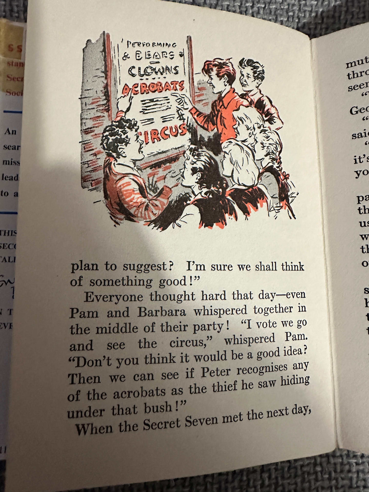 1957 Secret Seven Adventure - Enid Blyton (George Brook Illust) Brockhampton Press