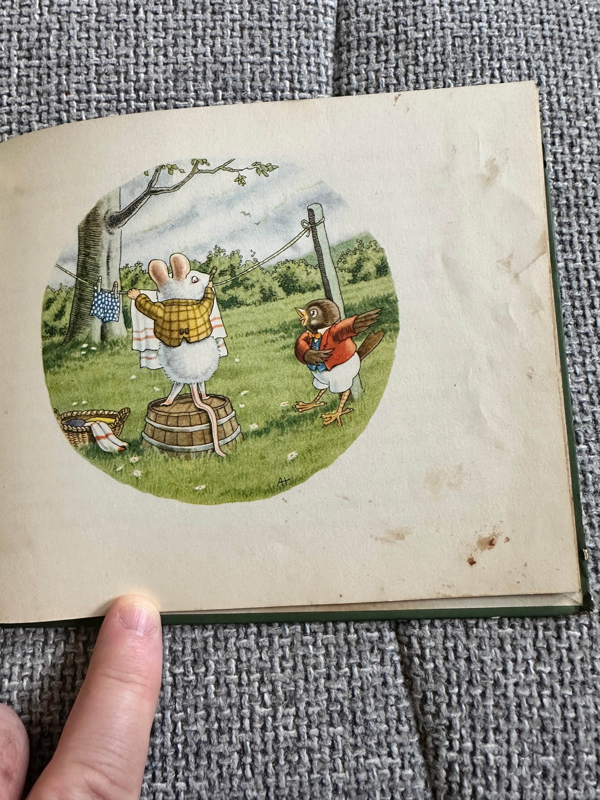 1947*1st*My Friend Wilberforce(Barnaby Littlemouse Books) Racey Helps(Collins) - Honeyburn Books (UK)