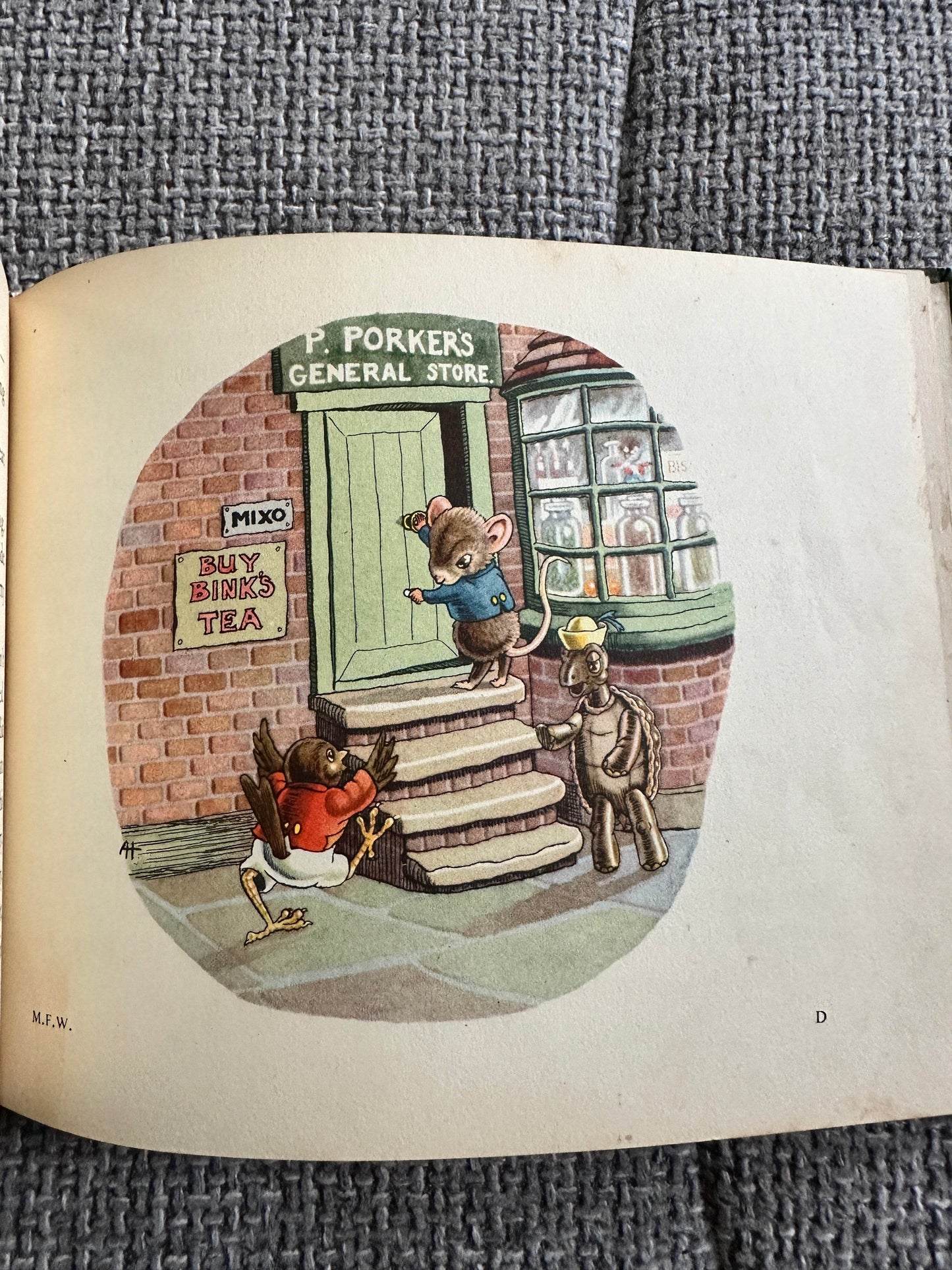 1947*1st*My Friend Wilberforce(Barnaby Littlemouse Books) Racey Helps(Collins) - Honeyburn Books (UK)