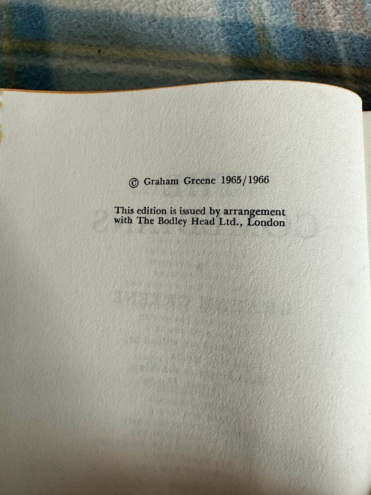 1966 The Comedians - Graham Greene(Companion Book Club) - Honeyburn Books (UK)
