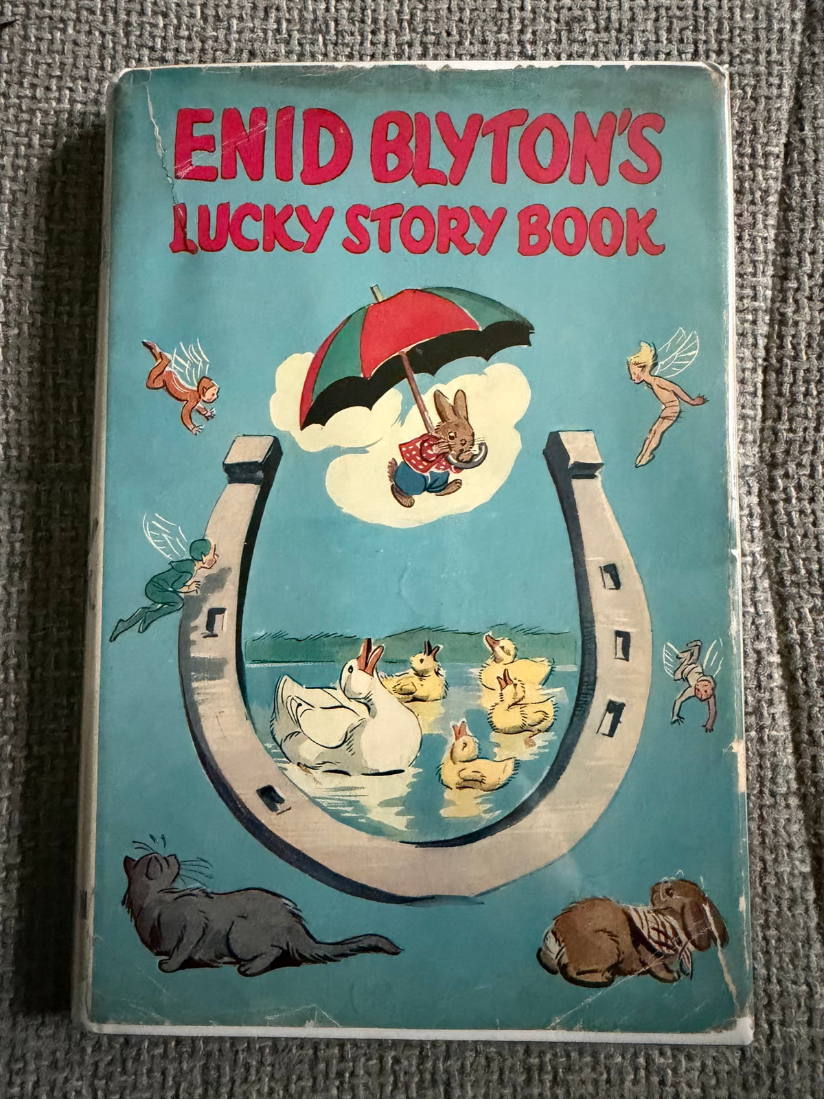 1951 Enid Blyton’s Lucky Story Book (Eileen Soper illust) Brockhampton Press