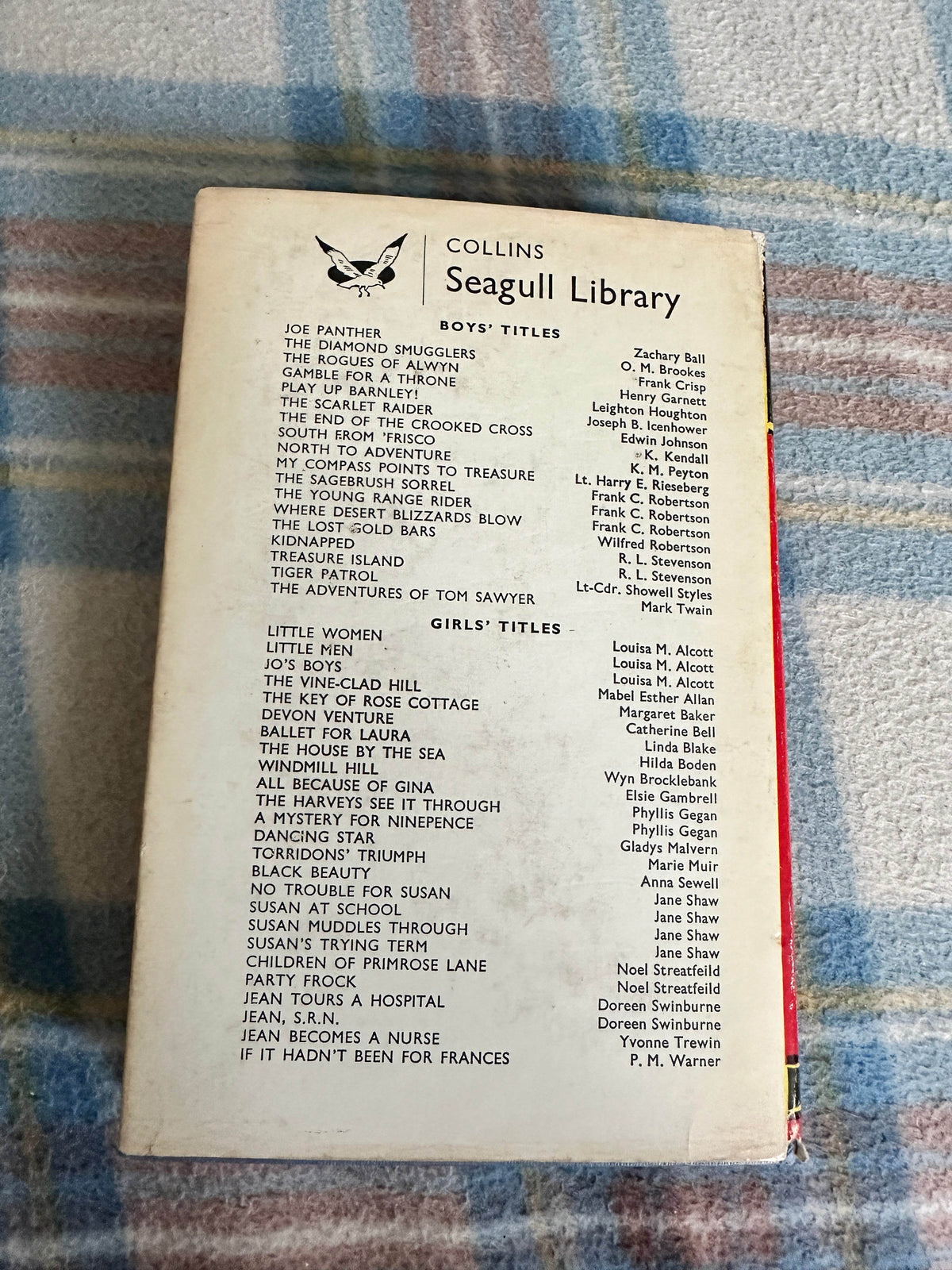 1950’s The Adventures Of Tom Sawyer - Mark Twain(Collins) - Honeyburn Books (UK)