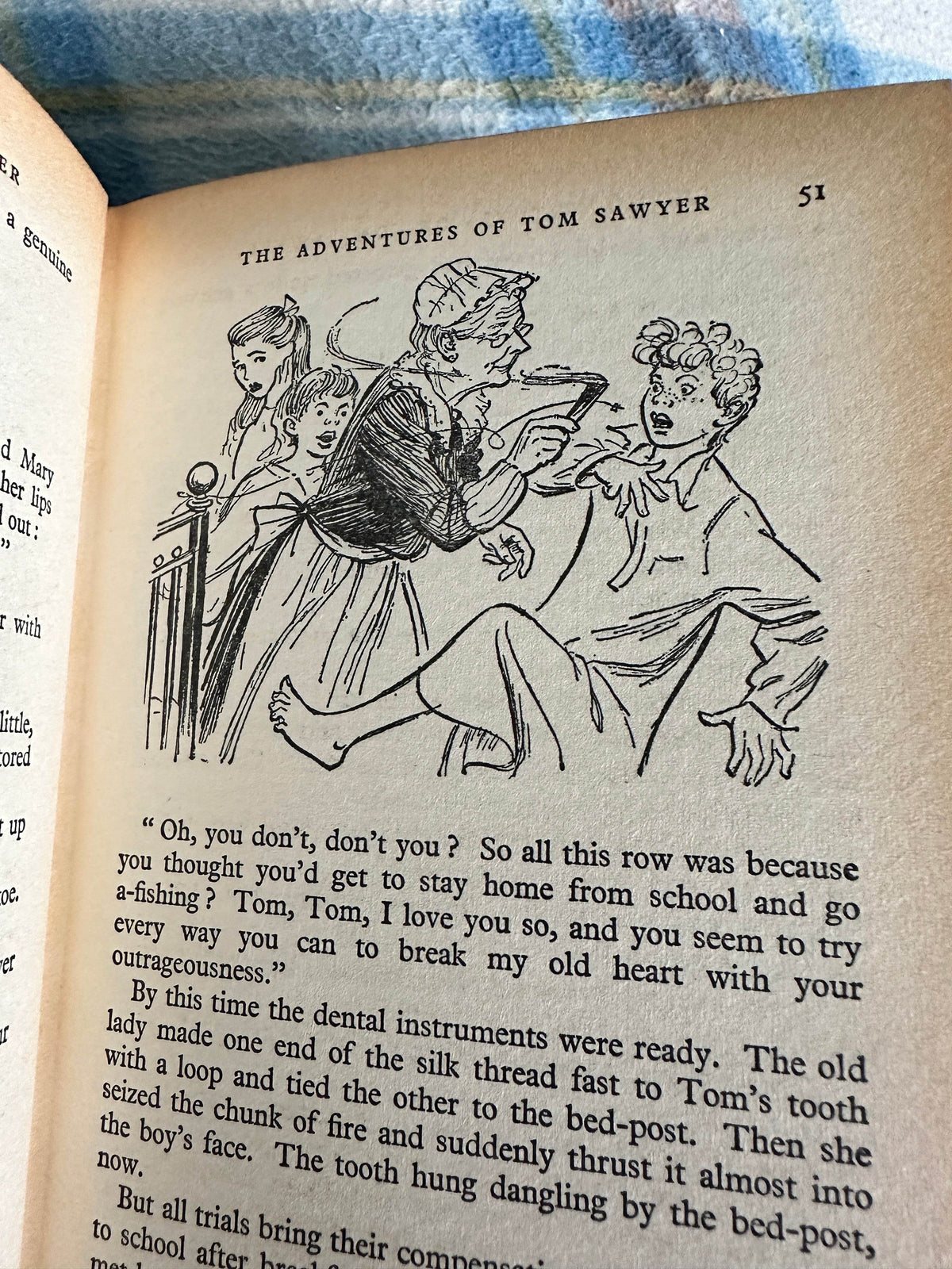 1950’s The Adventures Of Tom Sawyer - Mark Twain(Collins) - Honeyburn Books (UK)