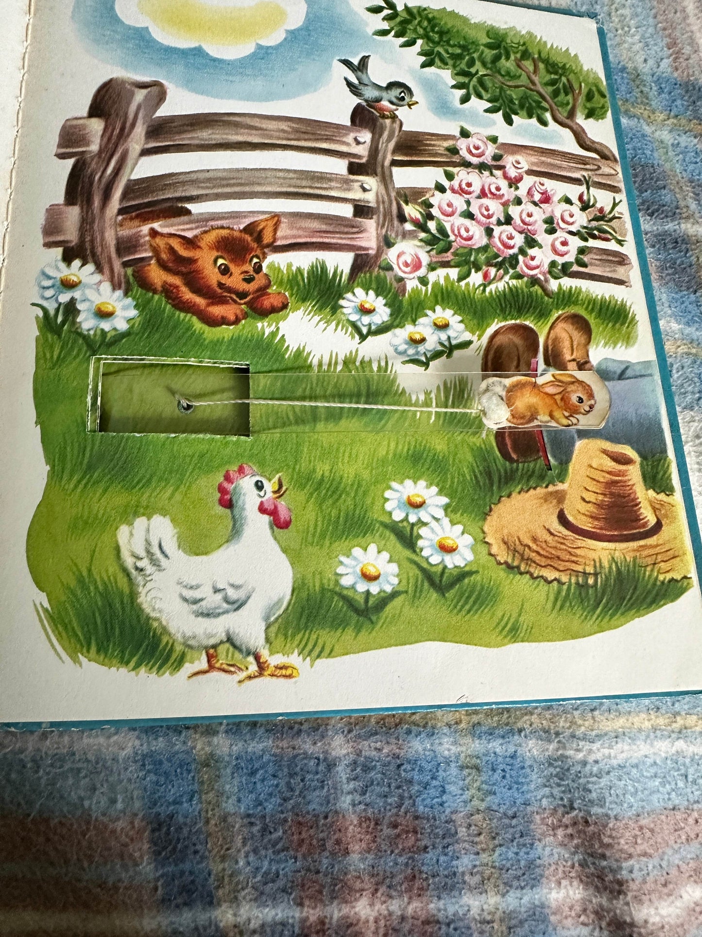 1952 Pop-In The Bunny(In Action Book)Albert Baller(Eleanor Corwin & Tony Brice Illust) Rand McNally & Co. - Honeyburn Books (UK)