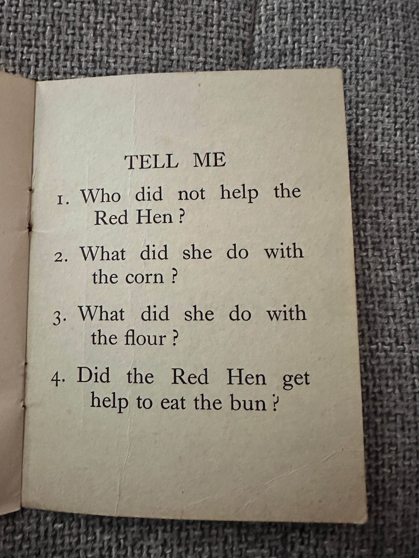 1927 Ring-O-Roses Series No20 - The Red Hen (Cassell & Co Ltd) - Honeyburn Books (UK)