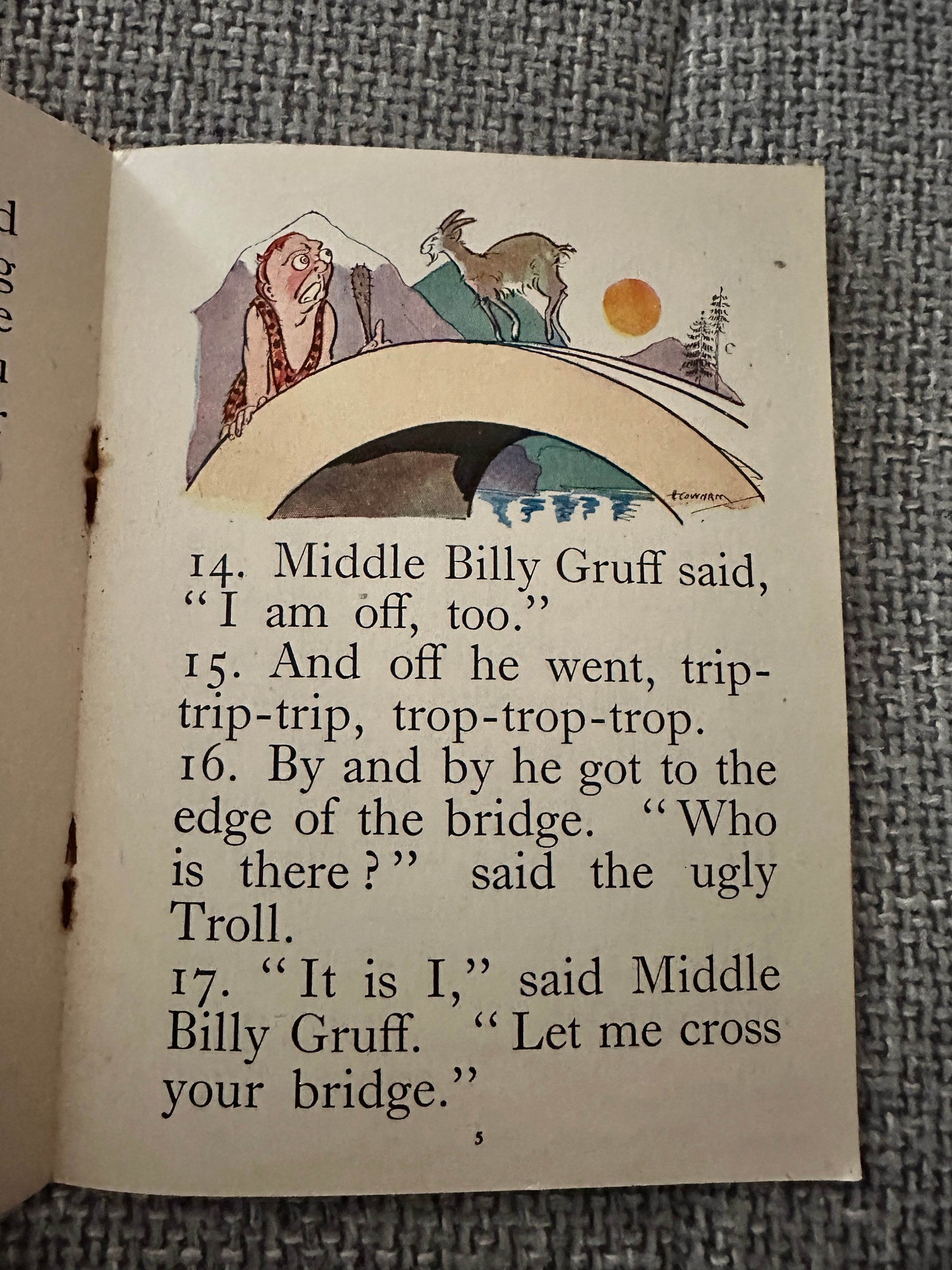 1927 Ring-O-Roses Series No.36 - The Billy Goats Gruff (Cassell & Co Ltd) - Honeyburn Books (UK)