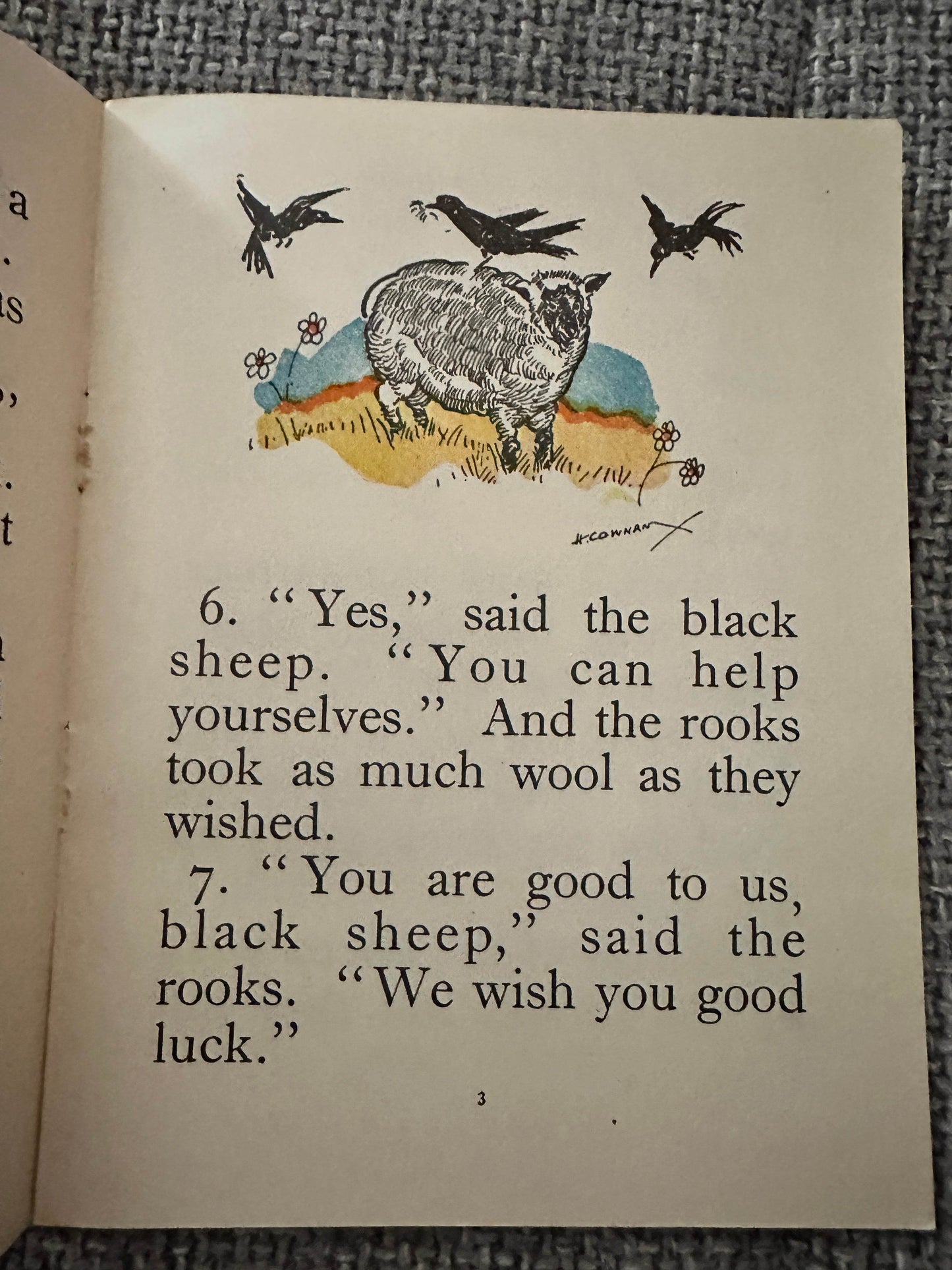 1927 Ring-O-Roses Series No.41 - Baa Baa Black Sheep (Cassell & Co Ltd.) - Honeyburn Books (UK)