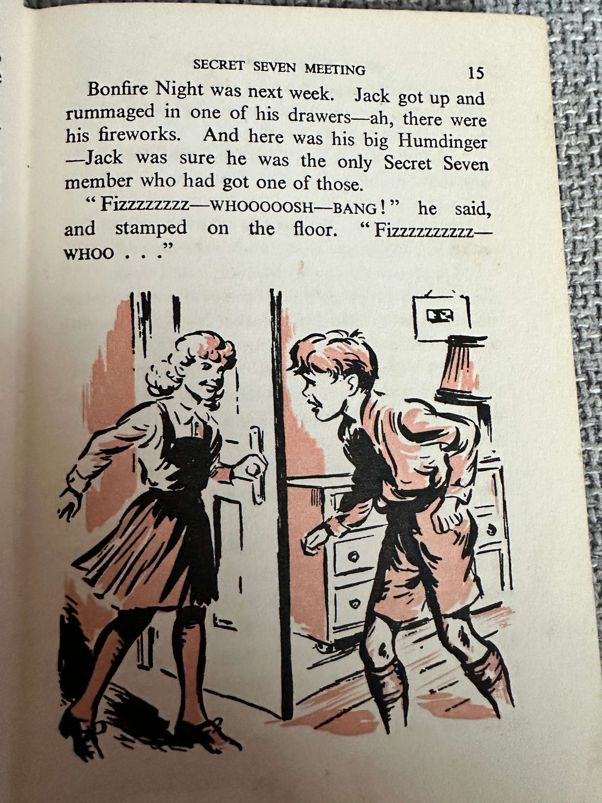 1961 Good Work Secret Seven - Enid Blyton (Bruno Kay Illust) Brockhampton Press)