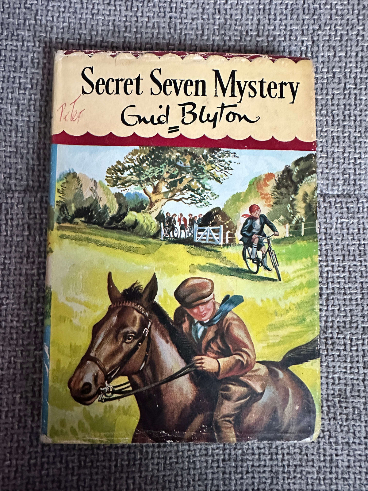 1965 Secret Seven Mystery - Enid Blyton (Burgess Sharrocks Illust) Brockhampton Press