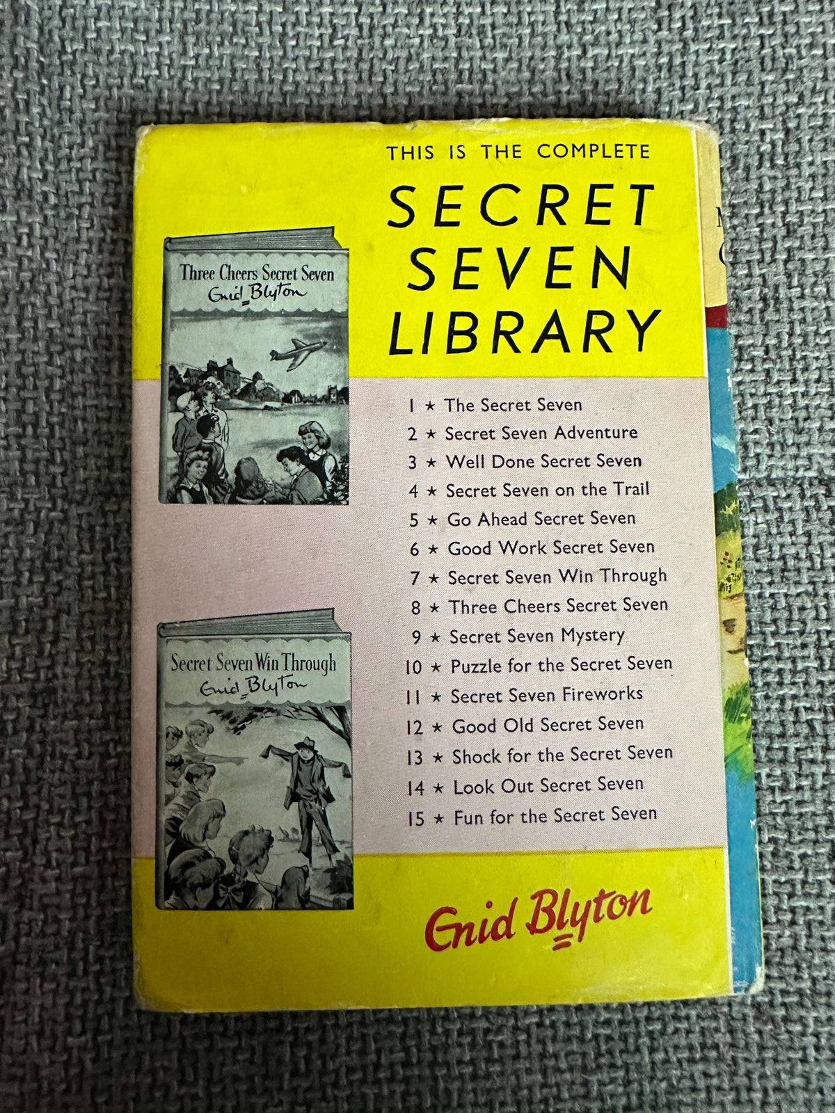 1965 Secret Seven Mystery - Enid Blyton (Burgess Sharrocks Illust) Brockhampton Press
