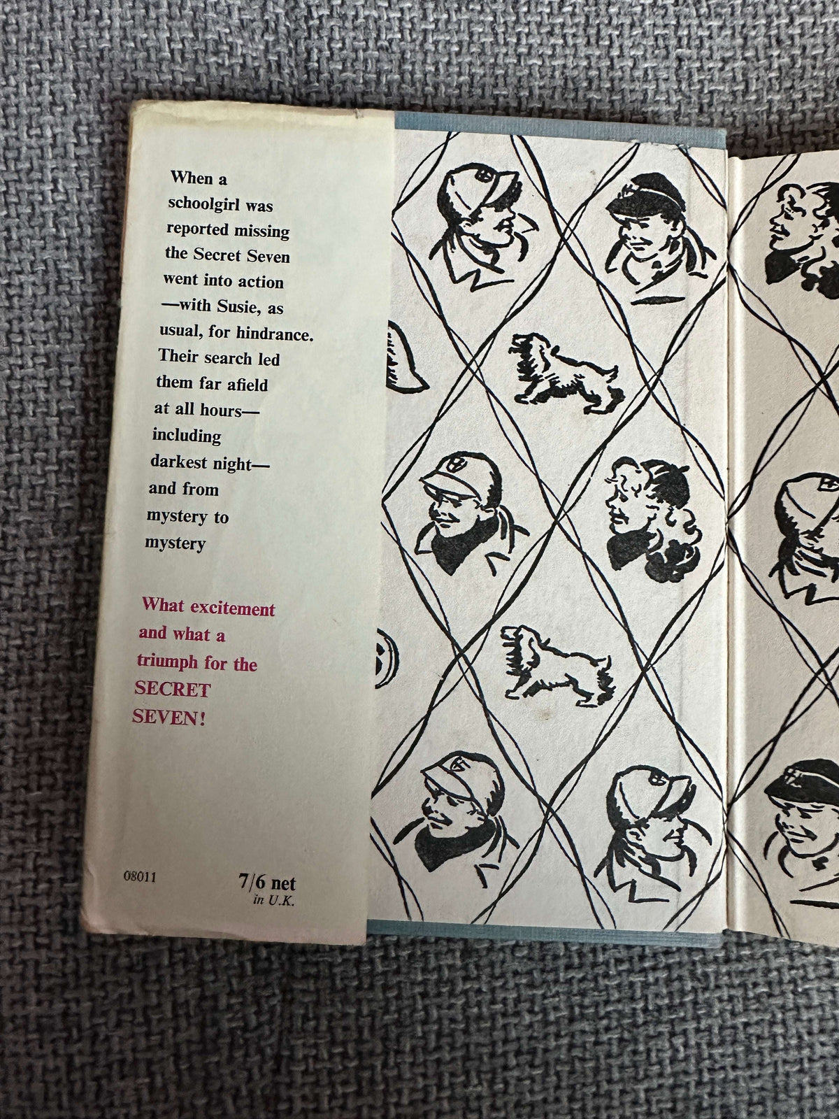 1965 Secret Seven Mystery - Enid Blyton (Burgess Sharrocks Illust) Brockhampton Press