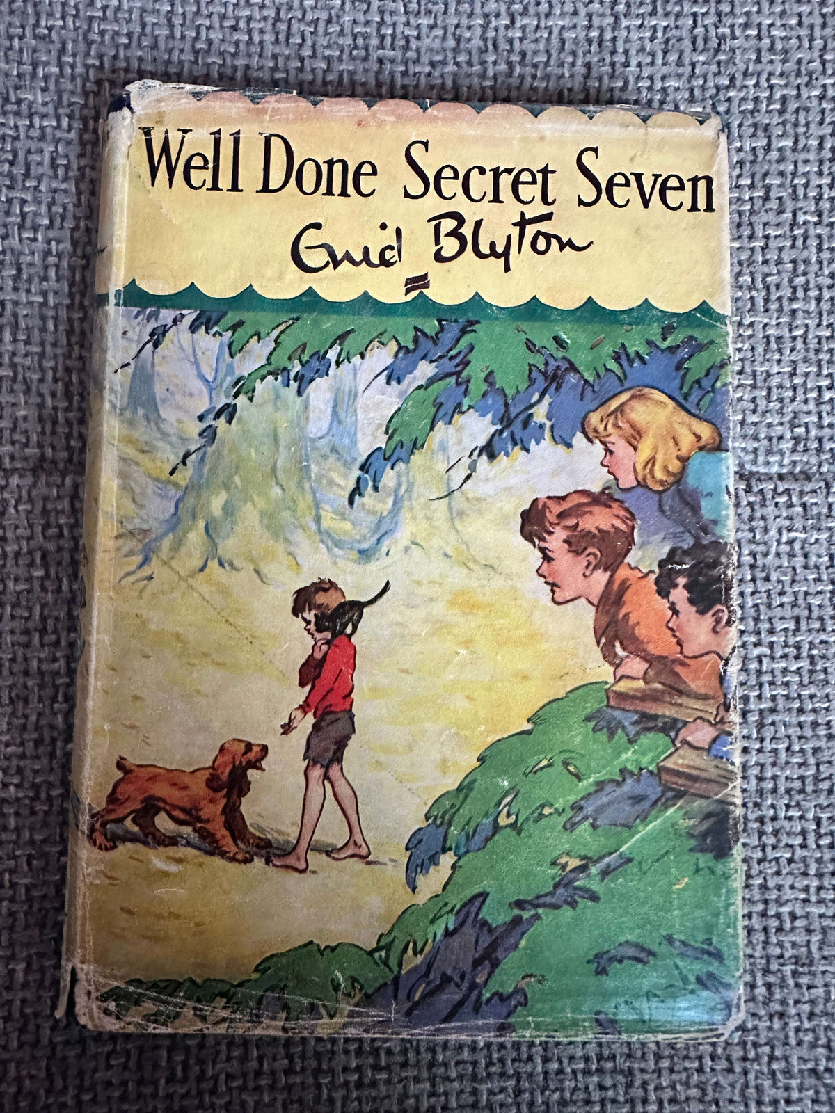 1959 Well Done Secret Seven - Enid Blyton (George Brook Illust) Brockhampton Press