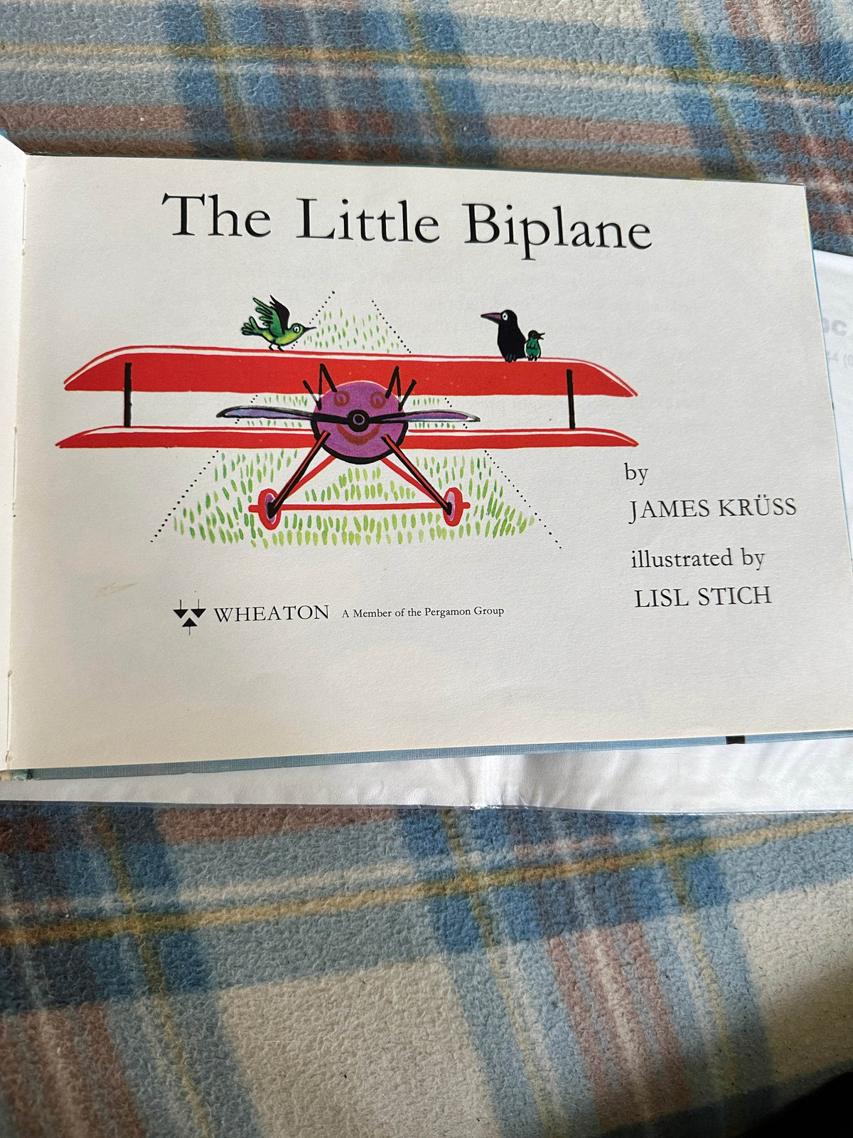 1967*1st* The Little Biplane - James Krüss(Lisl Stich illustration)A. Wheaton & Co Ltd - Honeyburn Books (UK)