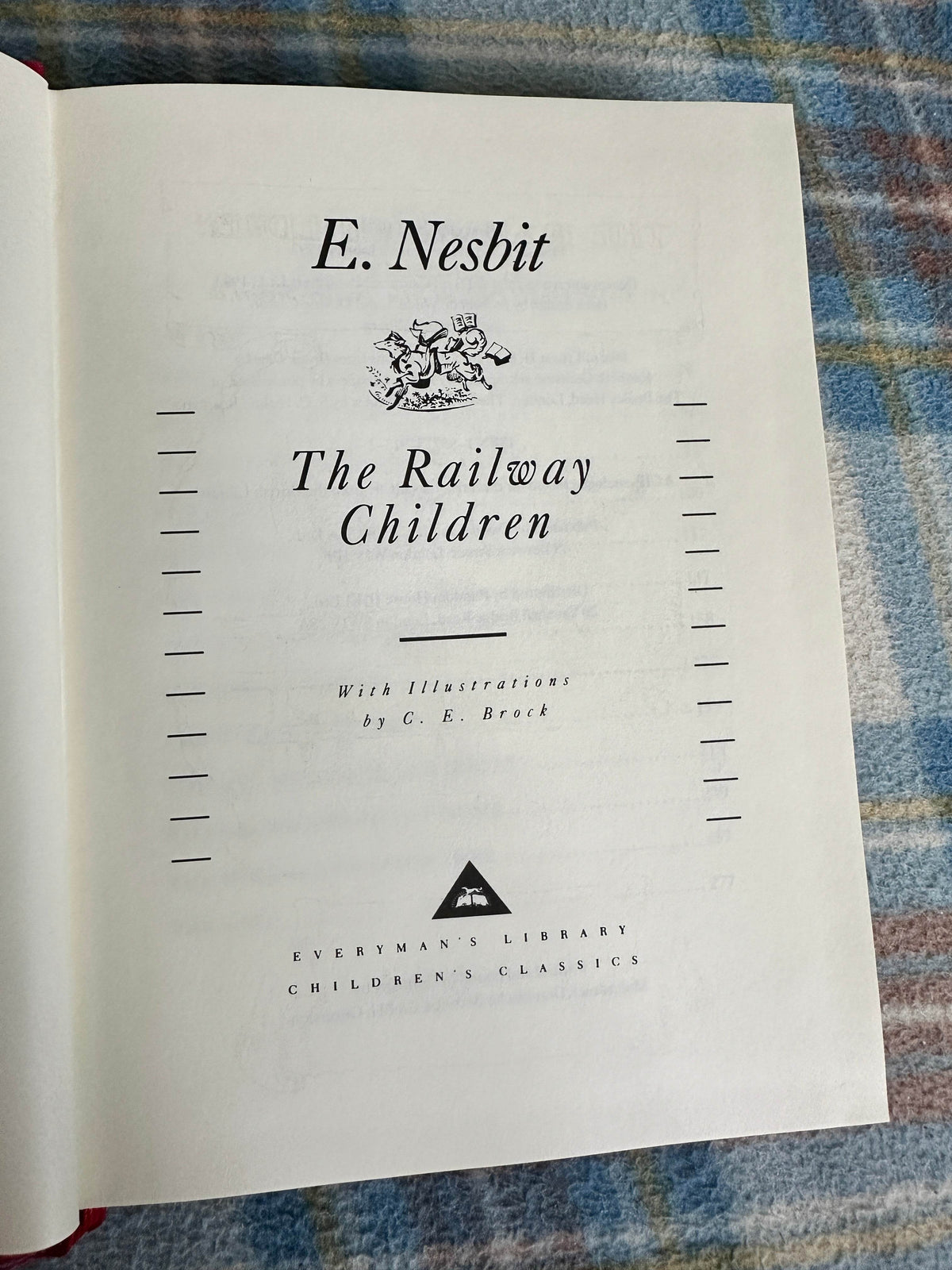 1993 The Railway Children - Edith Nesbit(C. E. Brock Illust) Everyman Library Children’s Classics - Honeyburn Books (UK)