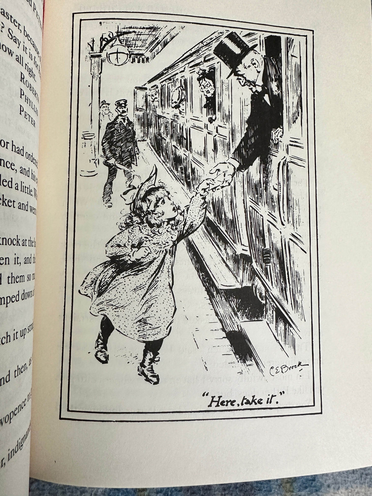 1993 The Railway Children - Edith Nesbit(C. E. Brock Illust) Everyman Library Children’s Classics - Honeyburn Books (UK)