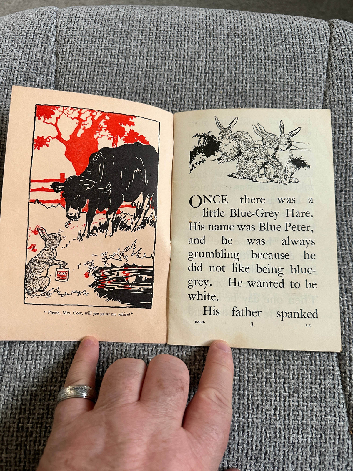 1930’s The Little Blue Grey Hare - Oxford University Press - Honeyburn Books (UK)