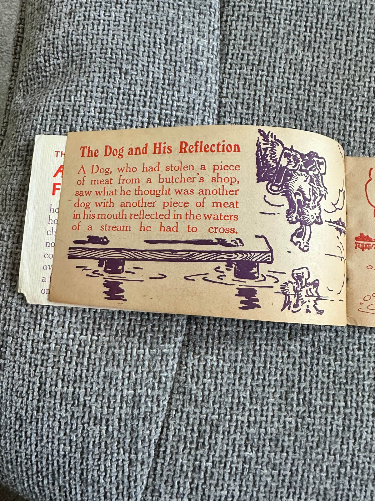 1930’s Æsop’s Fables (No1 Success Series) Harry Rountree Illust (W. H. C. London publisher) - Honeyburn Books (UK)
