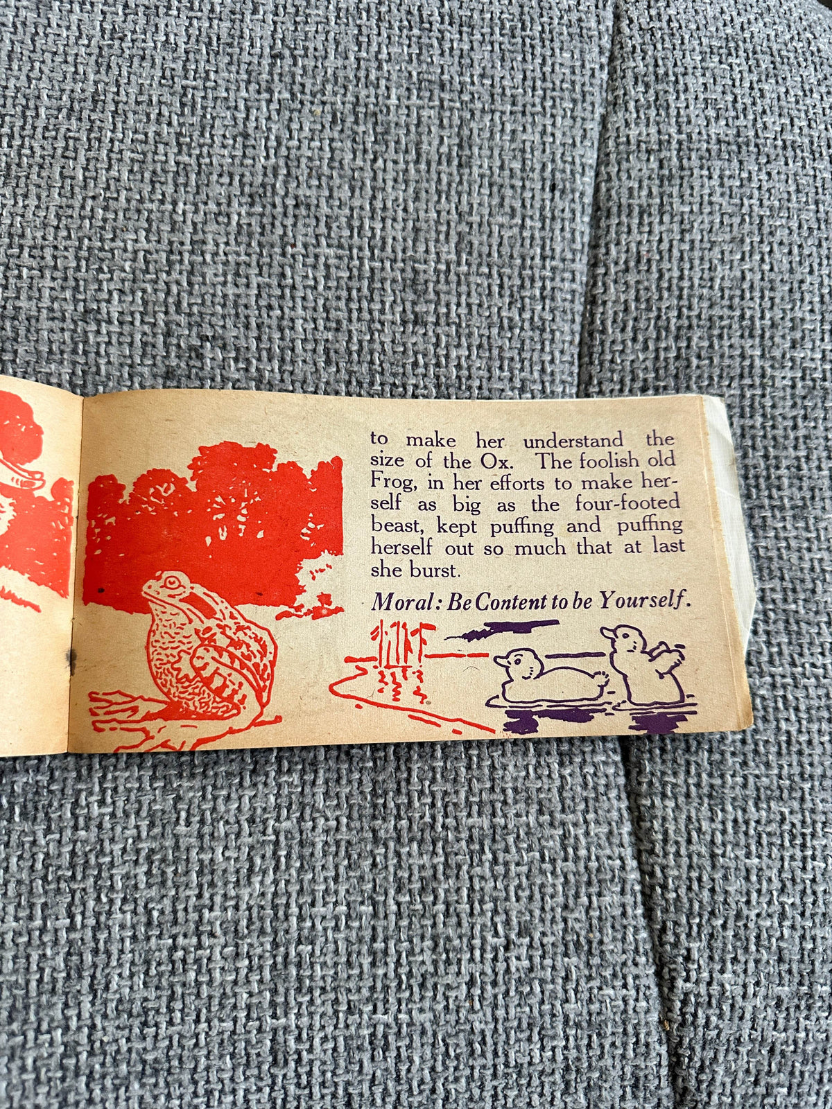 1930’s Æsop’s Fables (No1 Success Series) Harry Rountree Illust (W. H. C. London publisher) - Honeyburn Books (UK)