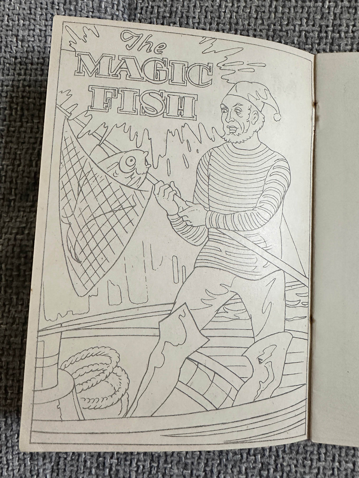 1930’s The Magic Fish - The “Brightways” Book - Honeyburn Books (UK)