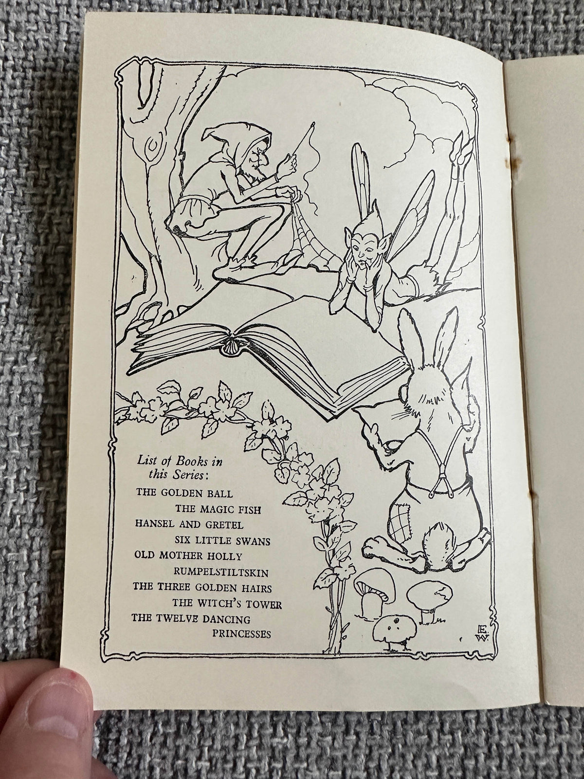 1930’s The Magic Fish - The “Brightways” Book - Honeyburn Books (UK)