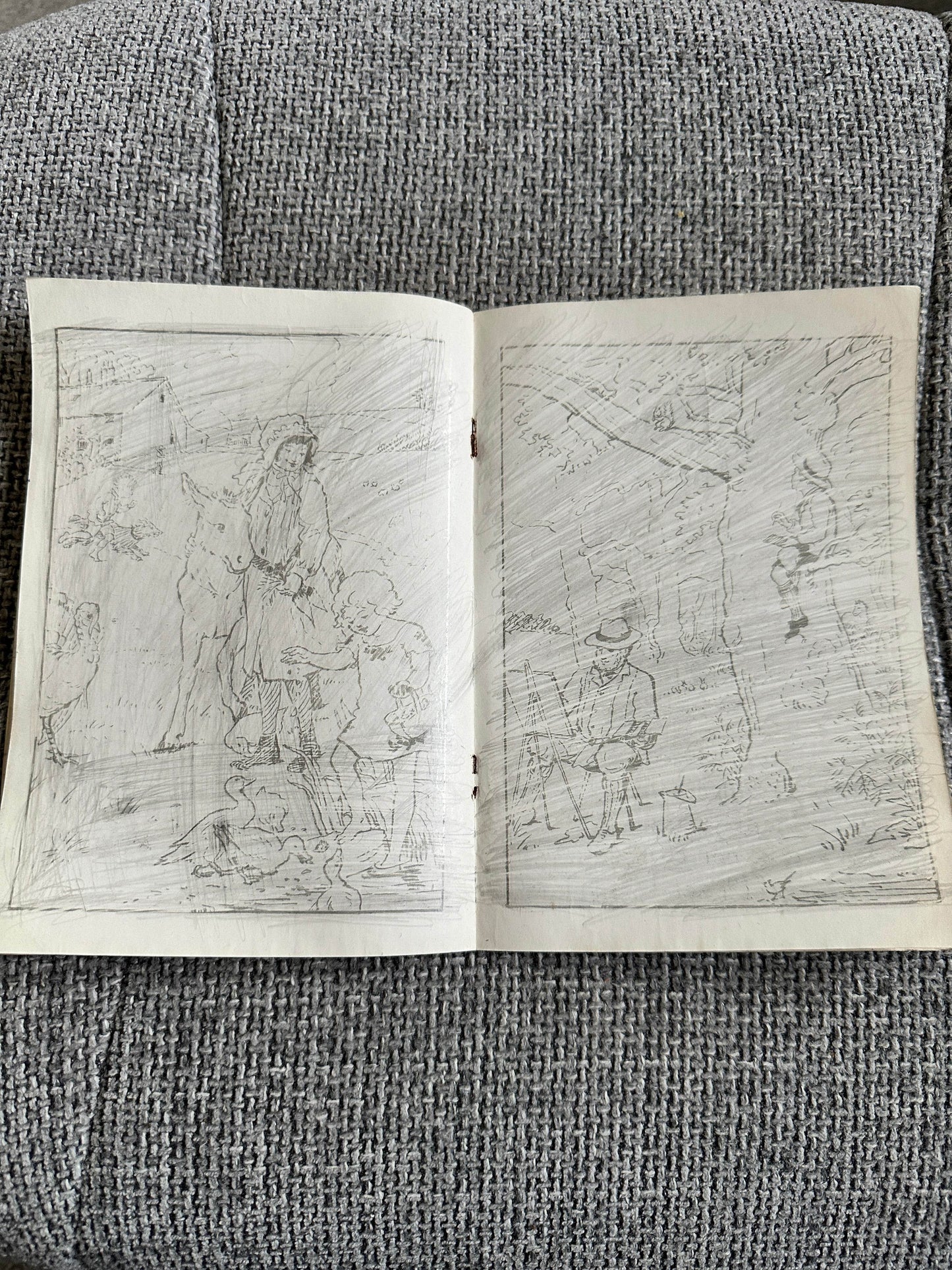 1940’s Mystic Drawing Book(No.48) Monomark B. C. M. / RNIKZ - Honeyburn Books (UK)