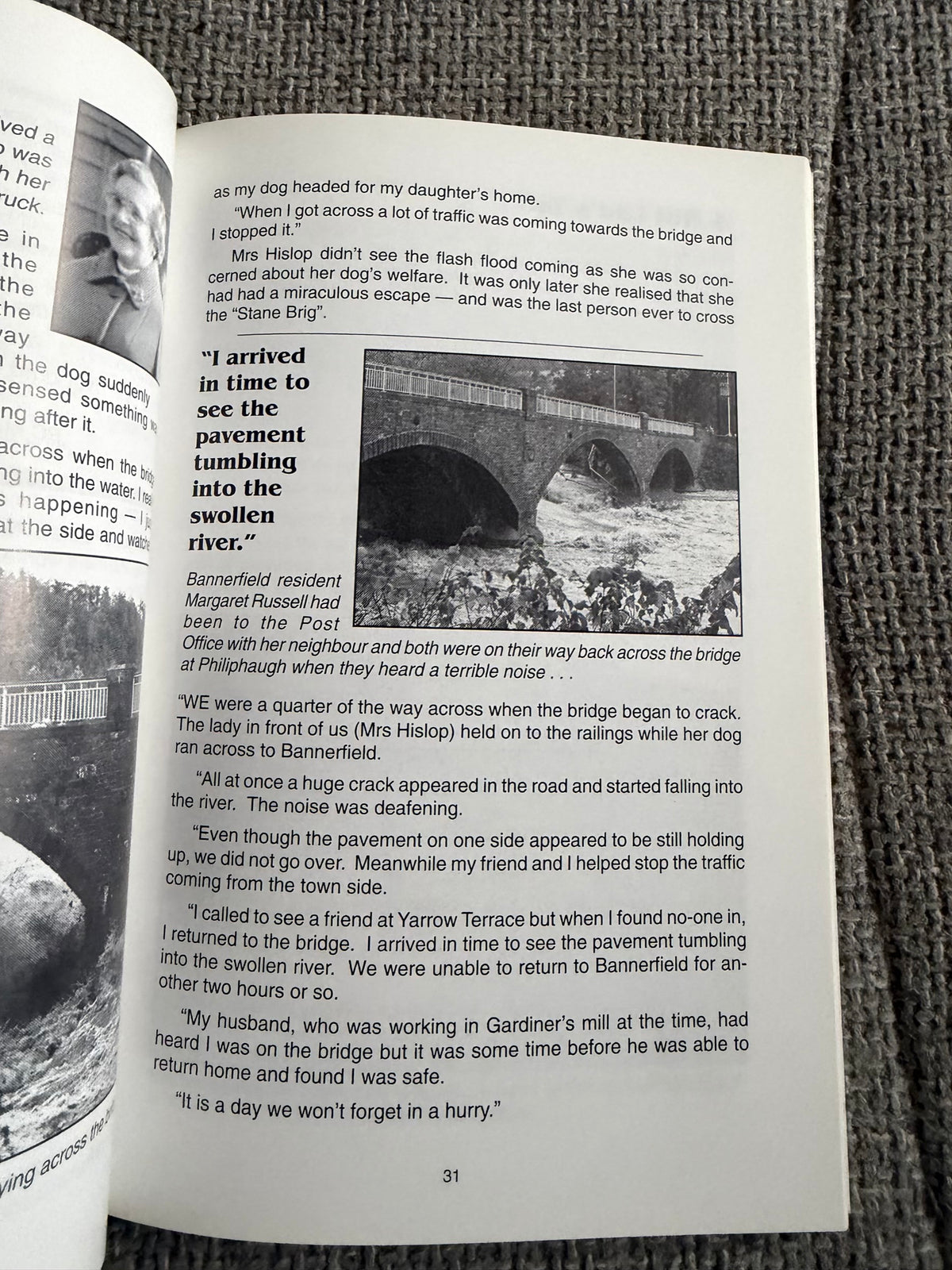 1997 Troubled Waters Recalling The Flood Of ‘77 - Kirkhope Primary School Etterickbridge (Bordersprint Ltd)