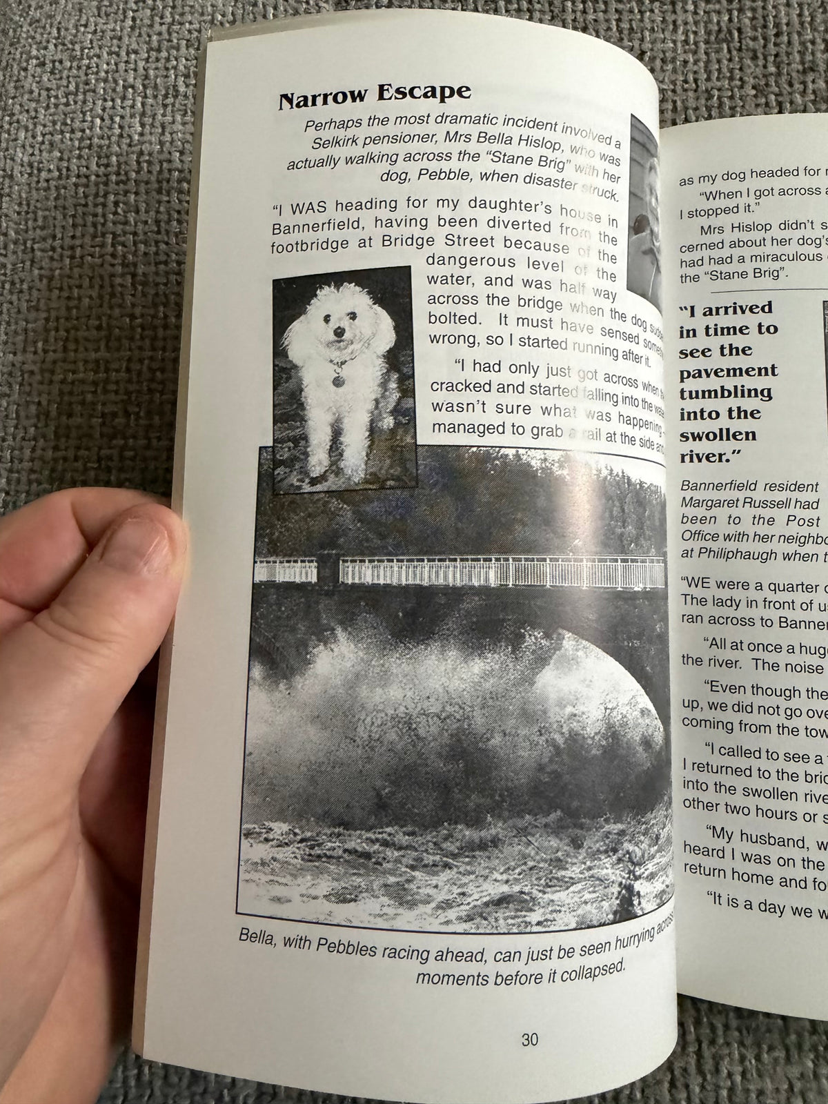 1997 Troubled Waters Recalling The Flood Of ‘77 - Kirkhope Primary School Etterickbridge (Bordersprint Ltd)