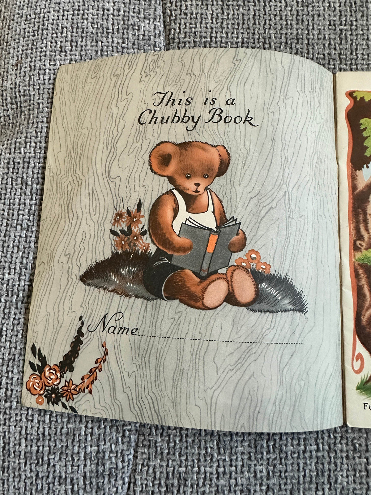 1940’s Wee Folks Of Lollipop Wood(A Chubby Book) - Honeyburn Books (UK)