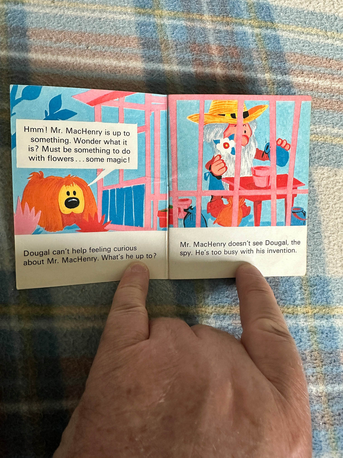 1972 Dougal The Inventor(Odhams Magic Roundabout Mini Book) - Honeyburn Books (UK)