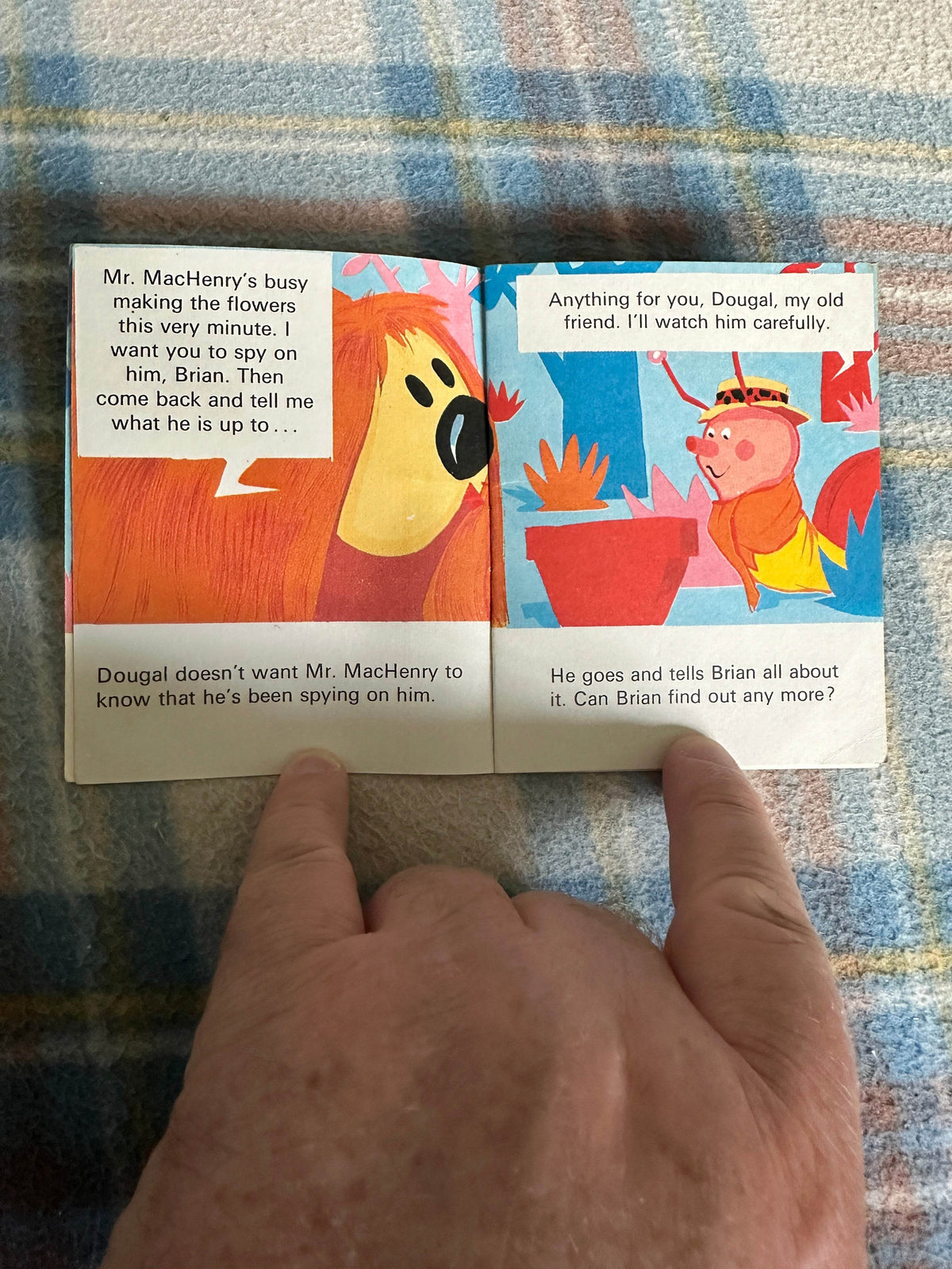 1972 Dougal The Inventor(Odhams Magic Roundabout Mini Book) - Honeyburn Books (UK)