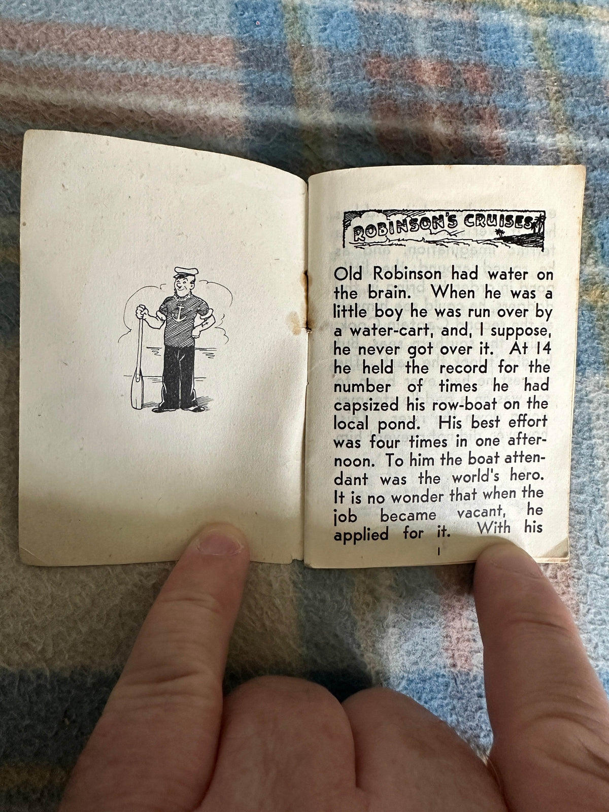 1950’s Robinson Cruises(Success Story) W. H. C. London mini book series - Honeyburn Books (UK)