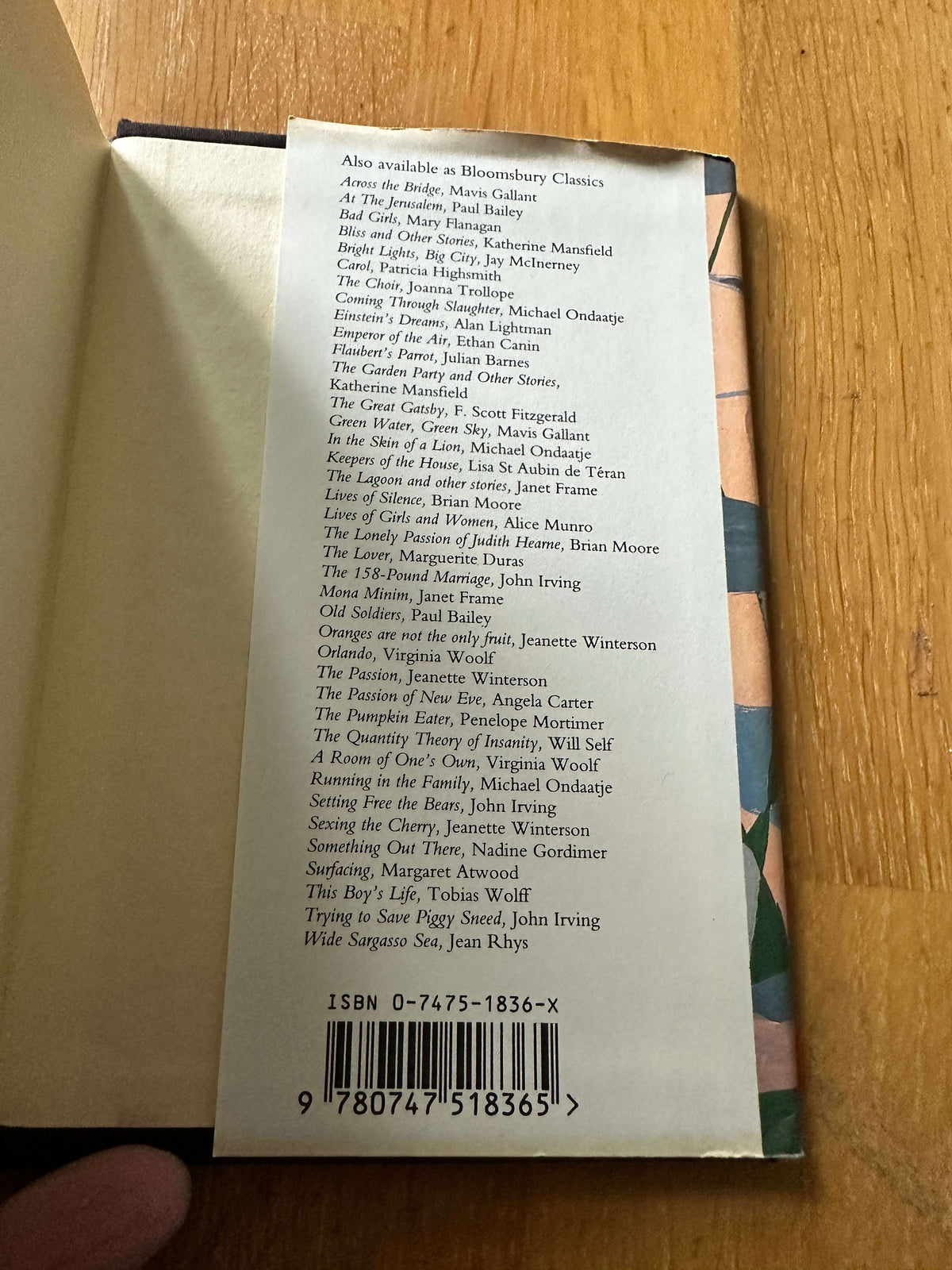 1995*1st* Wilderness Tips - Margaret Atwood (Bloomsbury Classics)