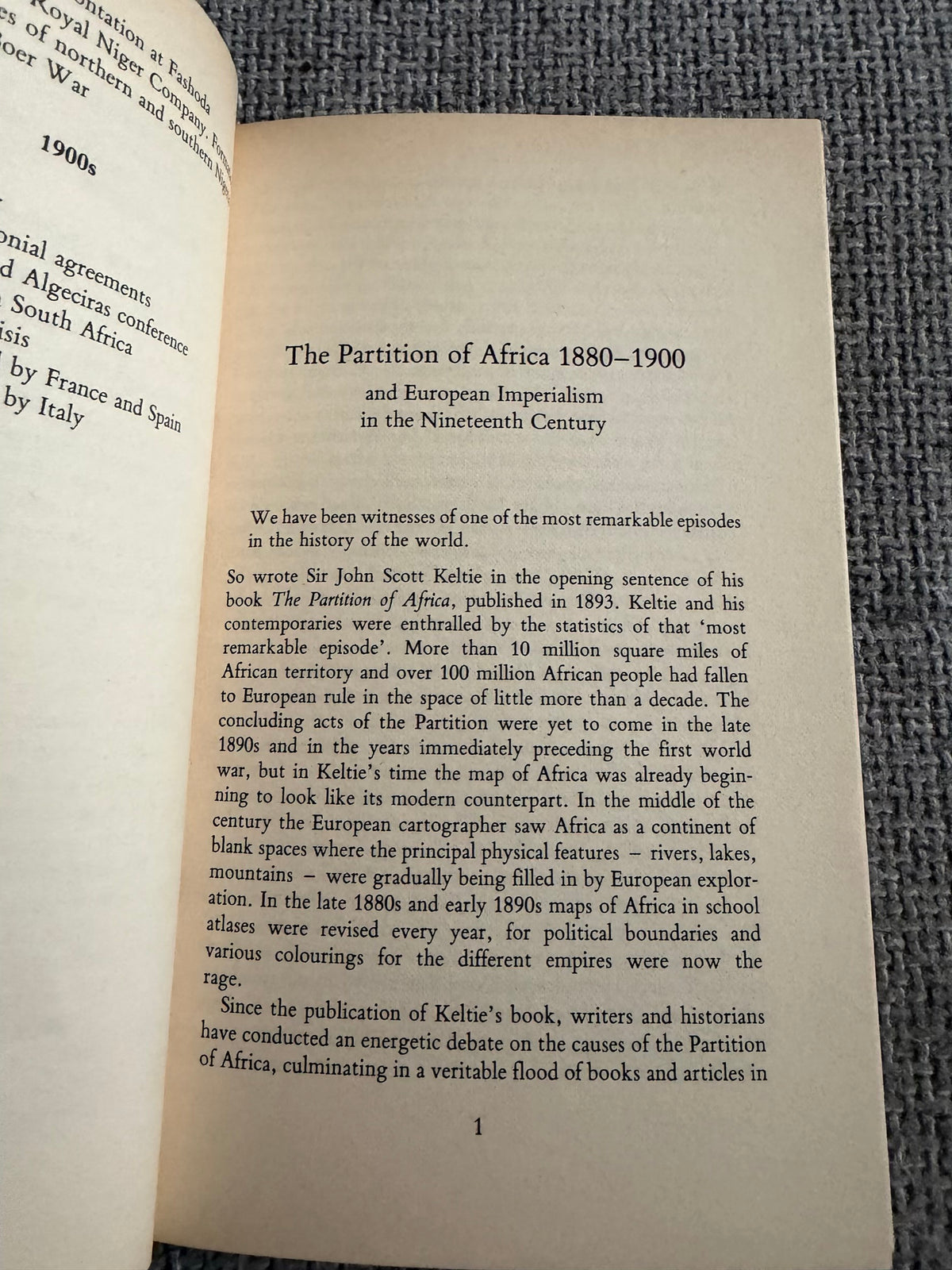 1983 The Partition Of Africa 1880-1900 - J. M. MacKenzie (Methuen)