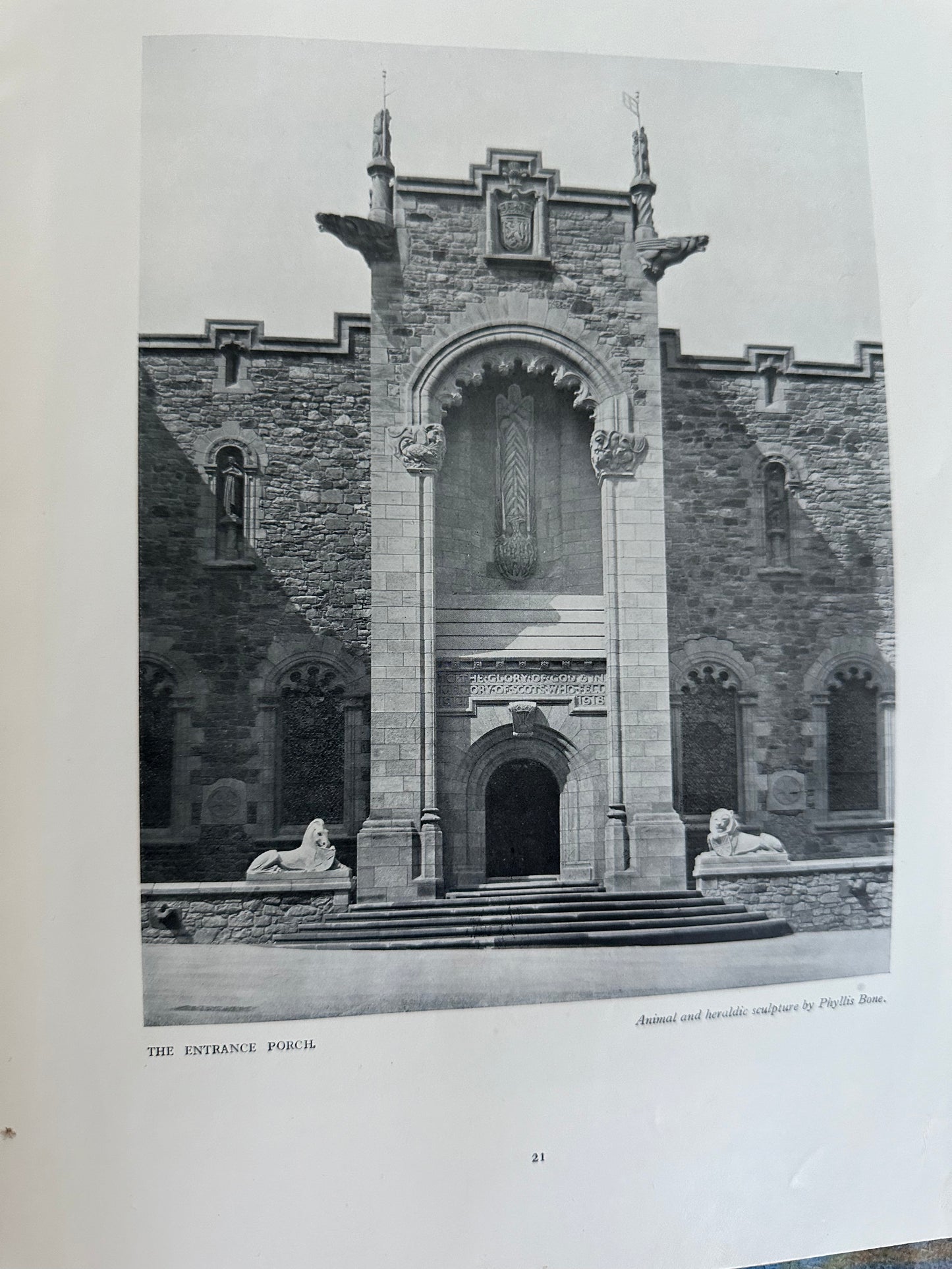 1928 The Scottish War Memorial At The Castle Edinburgh - Sir Lawrence Weaver(Country Life Ltd) - Honeyburn Books (UK)