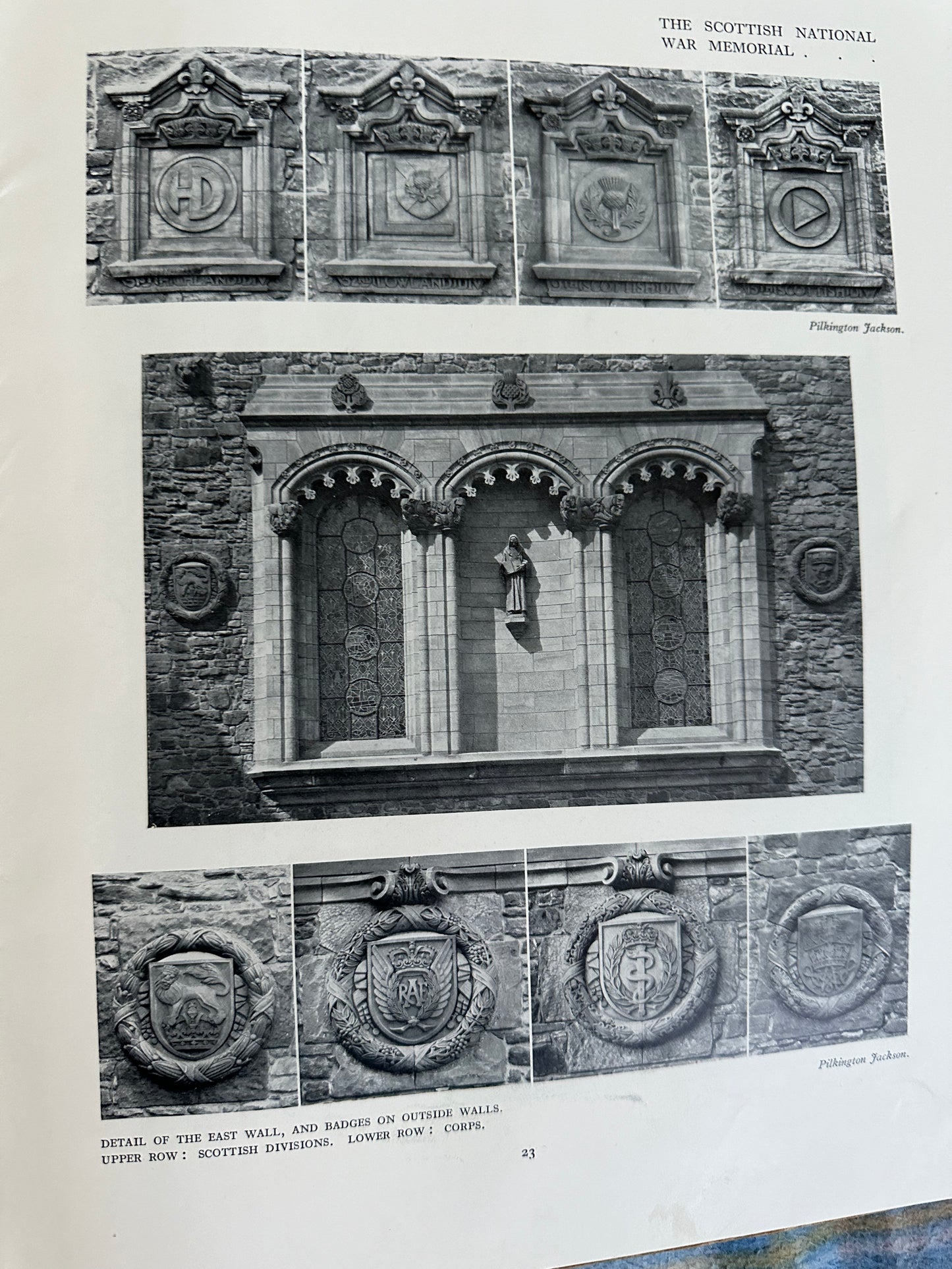 1928 The Scottish War Memorial At The Castle Edinburgh - Sir Lawrence Weaver(Country Life Ltd) - Honeyburn Books (UK)
