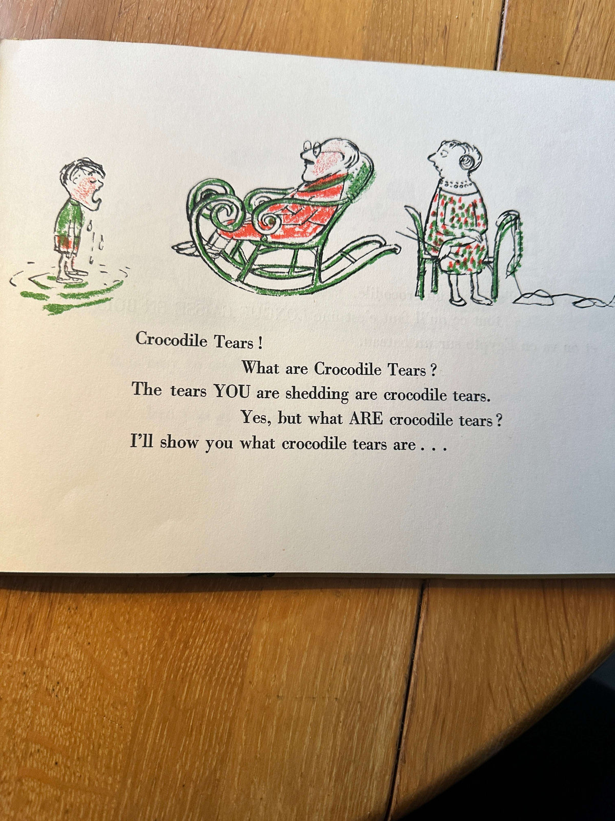 1955*1st* Crocodile 🐊 Tears - André François (Faber & Faber) French/English