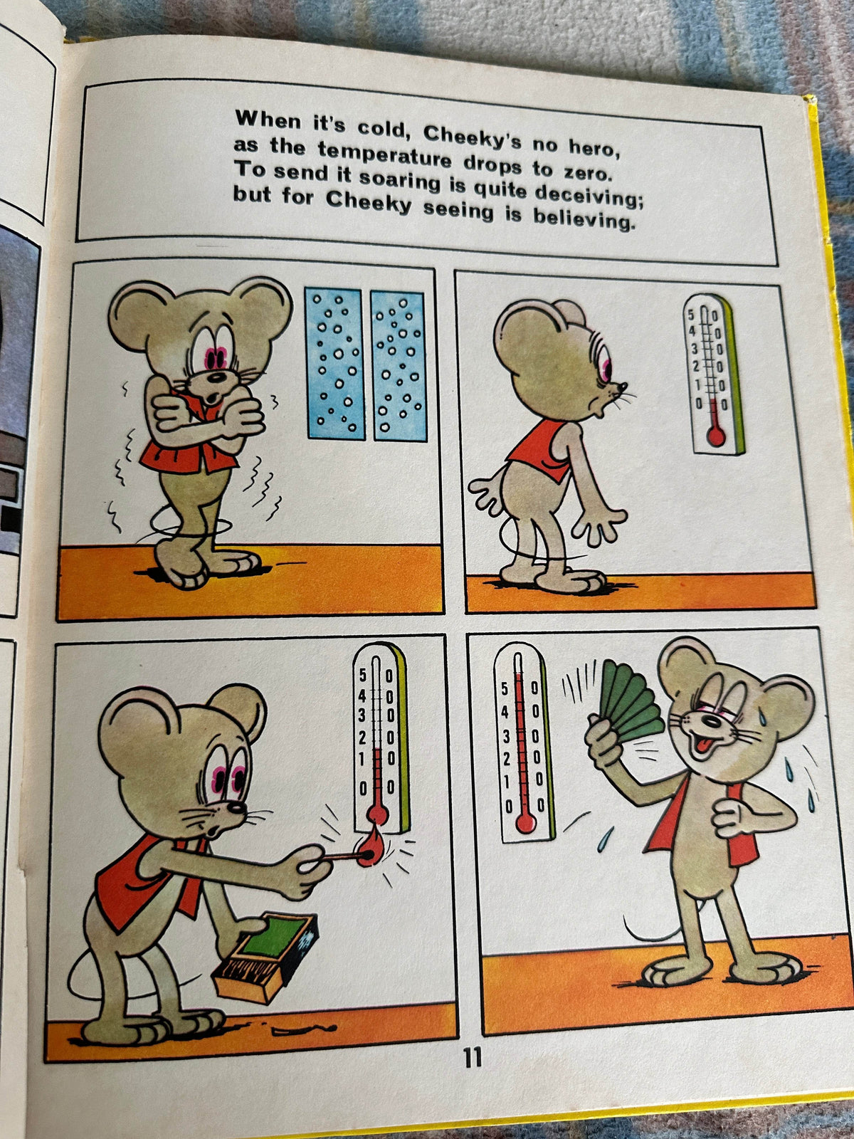 1979*1st* Cheeky The Smallest Mouse Of All - N. Nobilescu & G. Zarafu(Ion Creangǎ Publishing House Bucharest Romania) - Honeyburn Books (UK)