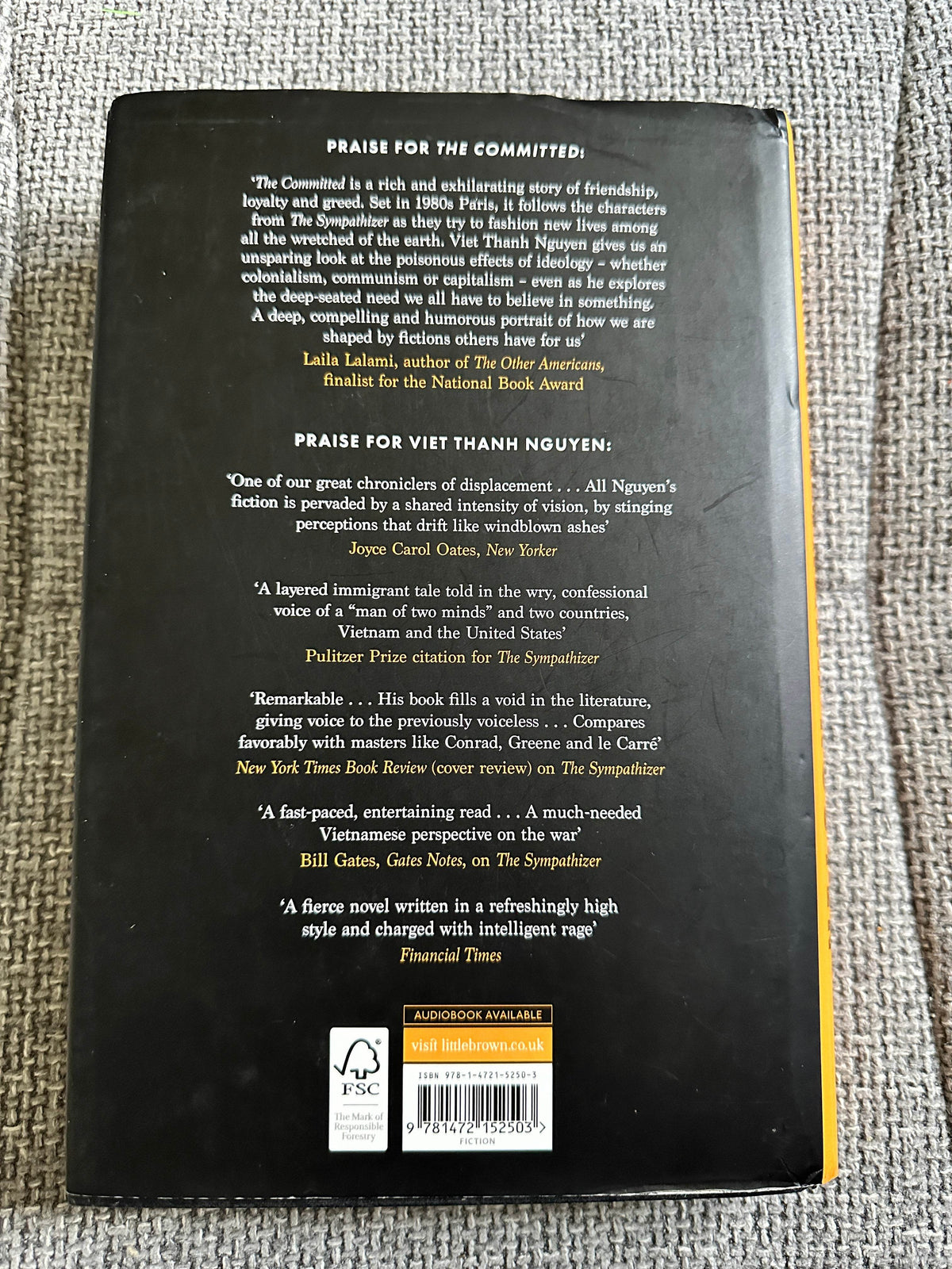2021*1st* The Committed - Viet Thanh Nguyen (Corsair Publishing) - Honeyburn Books (UK)