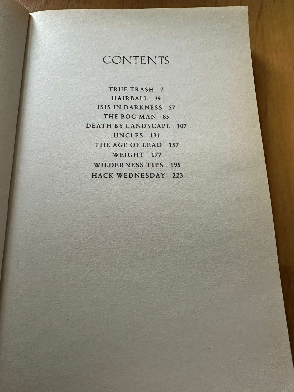 2004 Wilderness Tips - Margaret Atwood (Virago)