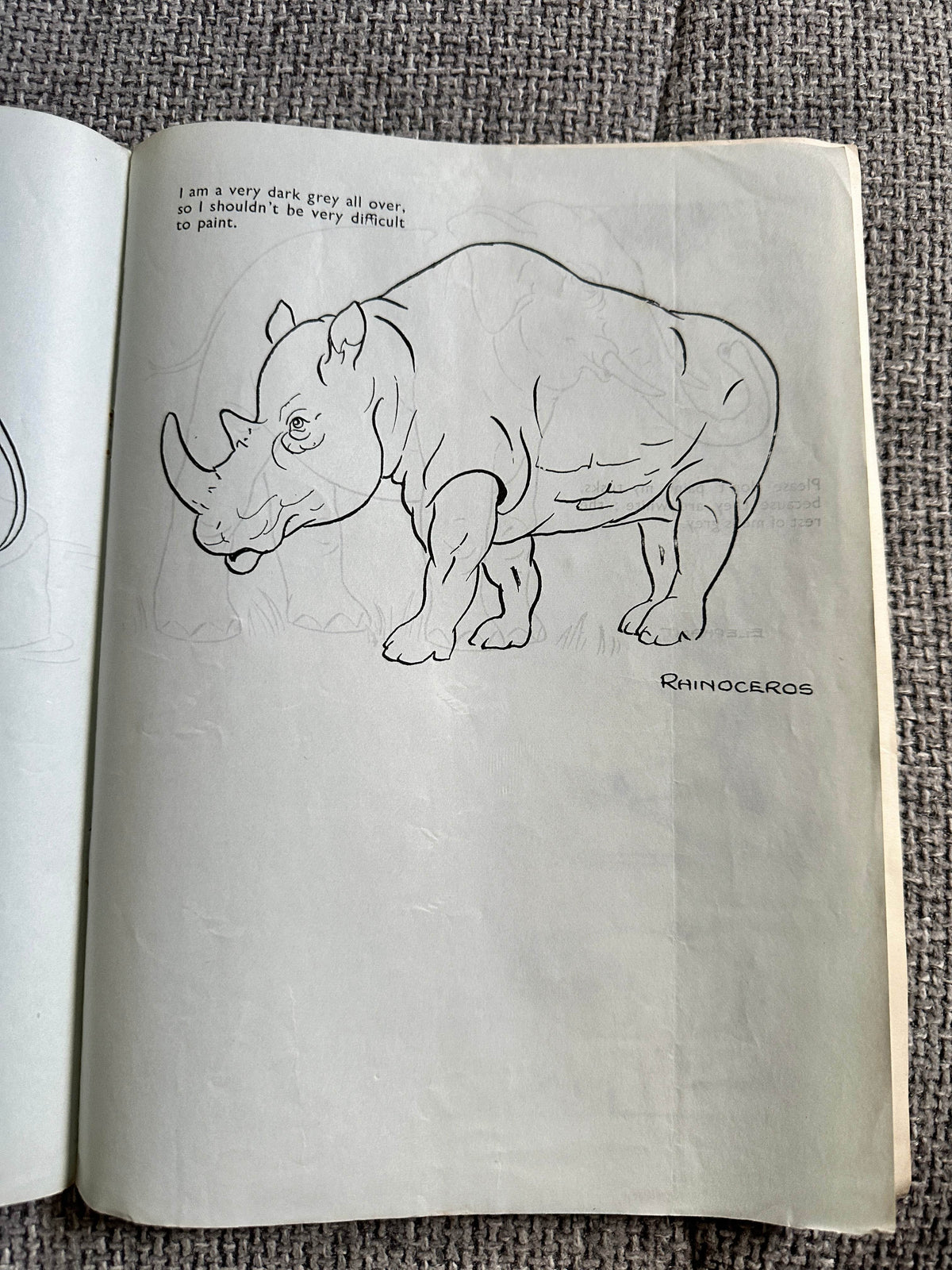 1940’s Your Favourites At The Zoo to Copy In Colour - P. M. Productions Ltd - Honeyburn Books (UK)