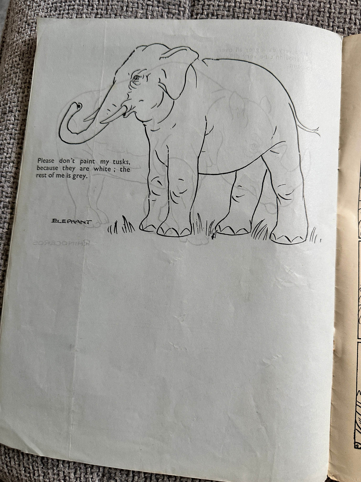 1940’s Your Favourites At The Zoo to Copy In Colour - P. M. Productions Ltd - Honeyburn Books (UK)