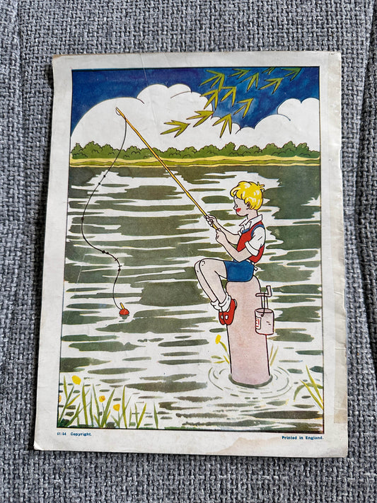 1940’s Hunting & Fishing Painting & Story Book - Honeyburn Books (UK)