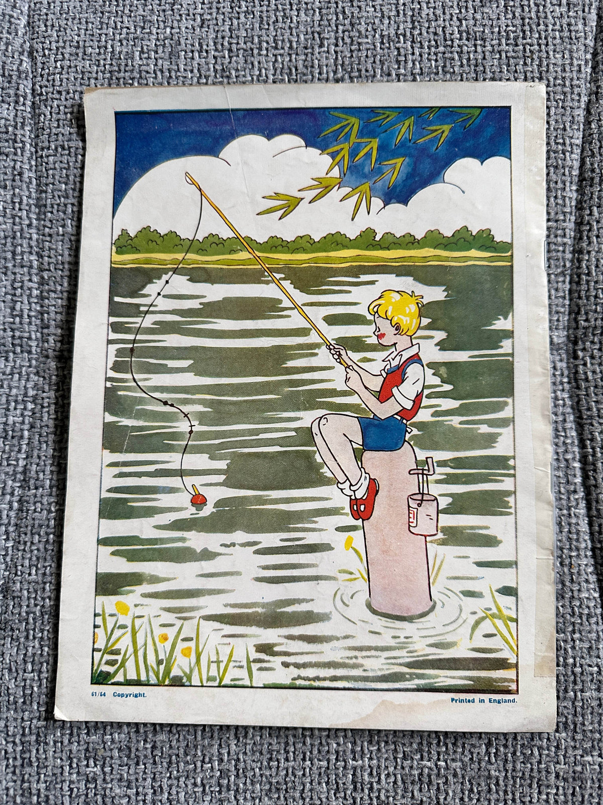 1940’s Hunting & Fishing Painting & Story Book - Honeyburn Books (UK)