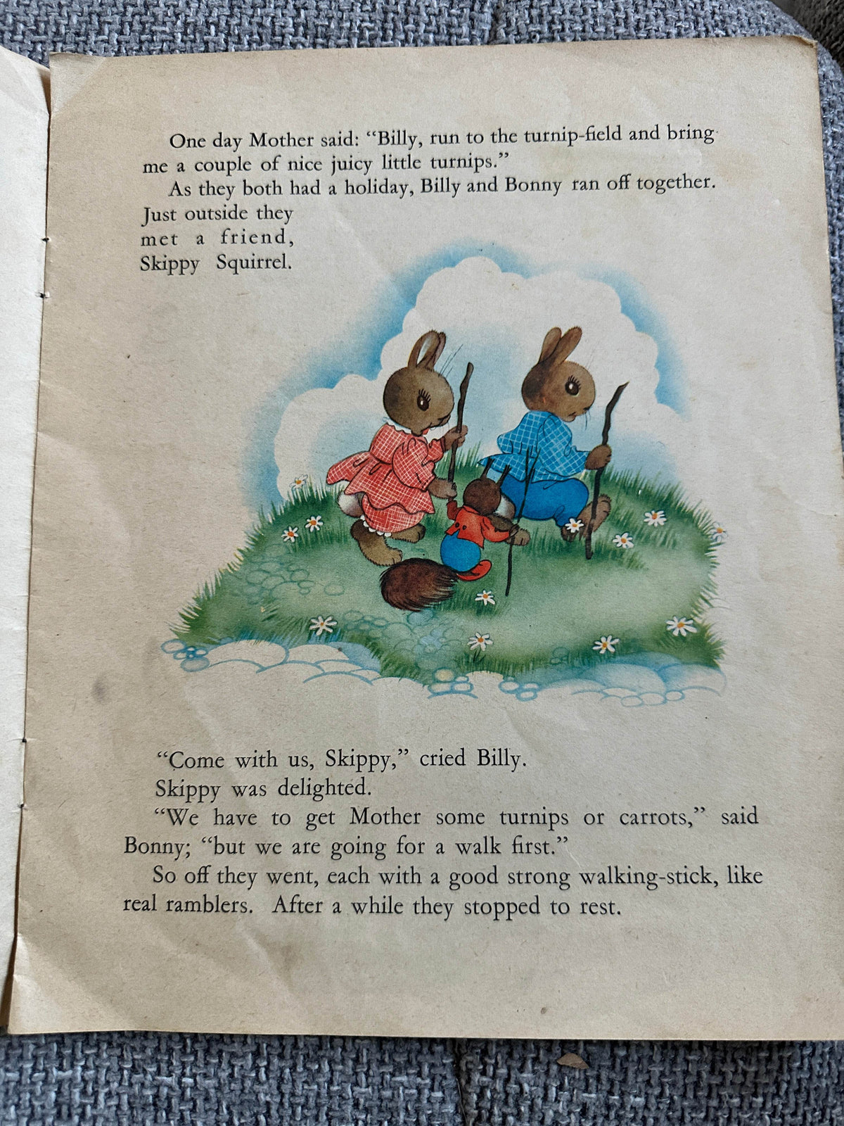 1964 The Bunnies Move House (Purnell & Sons Ltd) - Honeyburn Books (UK)