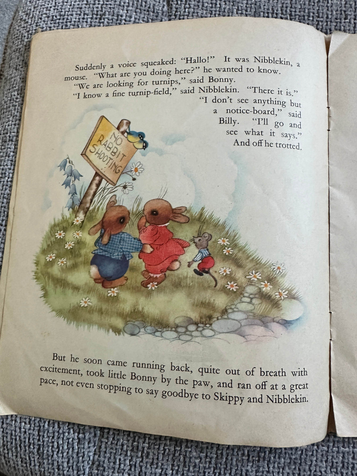 1964 The Bunnies Move House (Purnell & Sons Ltd) - Honeyburn Books (UK)