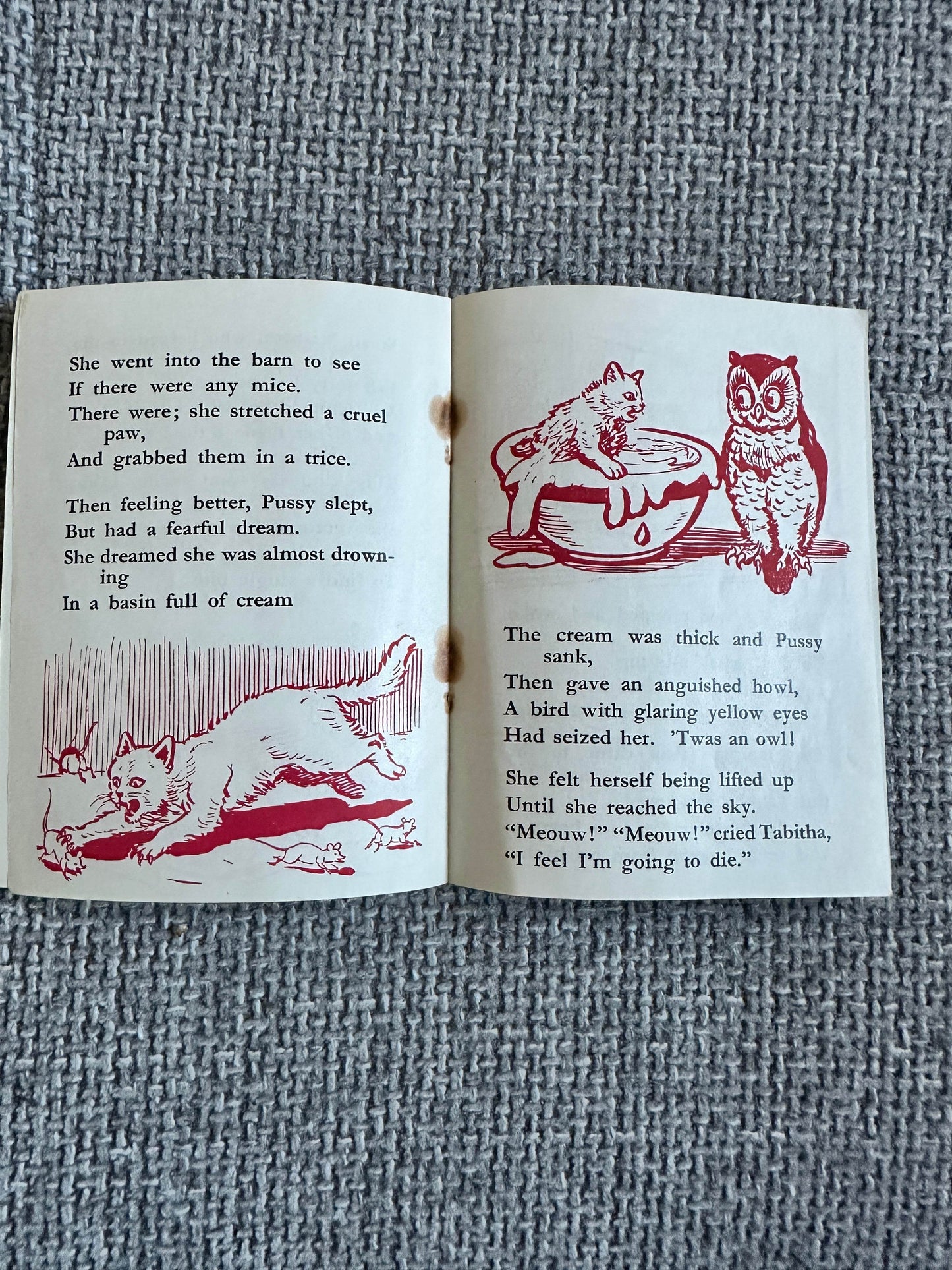1930’s The Life Story Of Tabitha (No.2) Fairylite Midget Library - Honeyburn Books (UK)